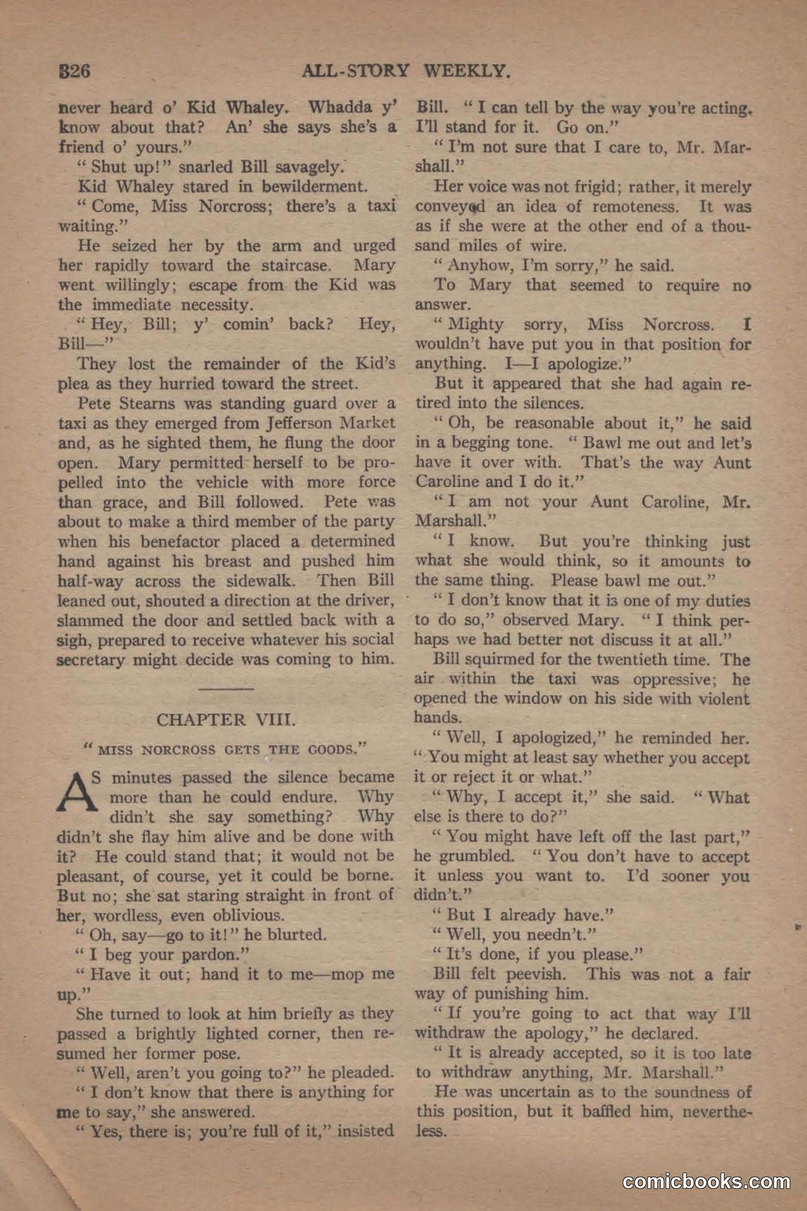 All Story Magazine, June 19, 1920 — page 48 of 155
