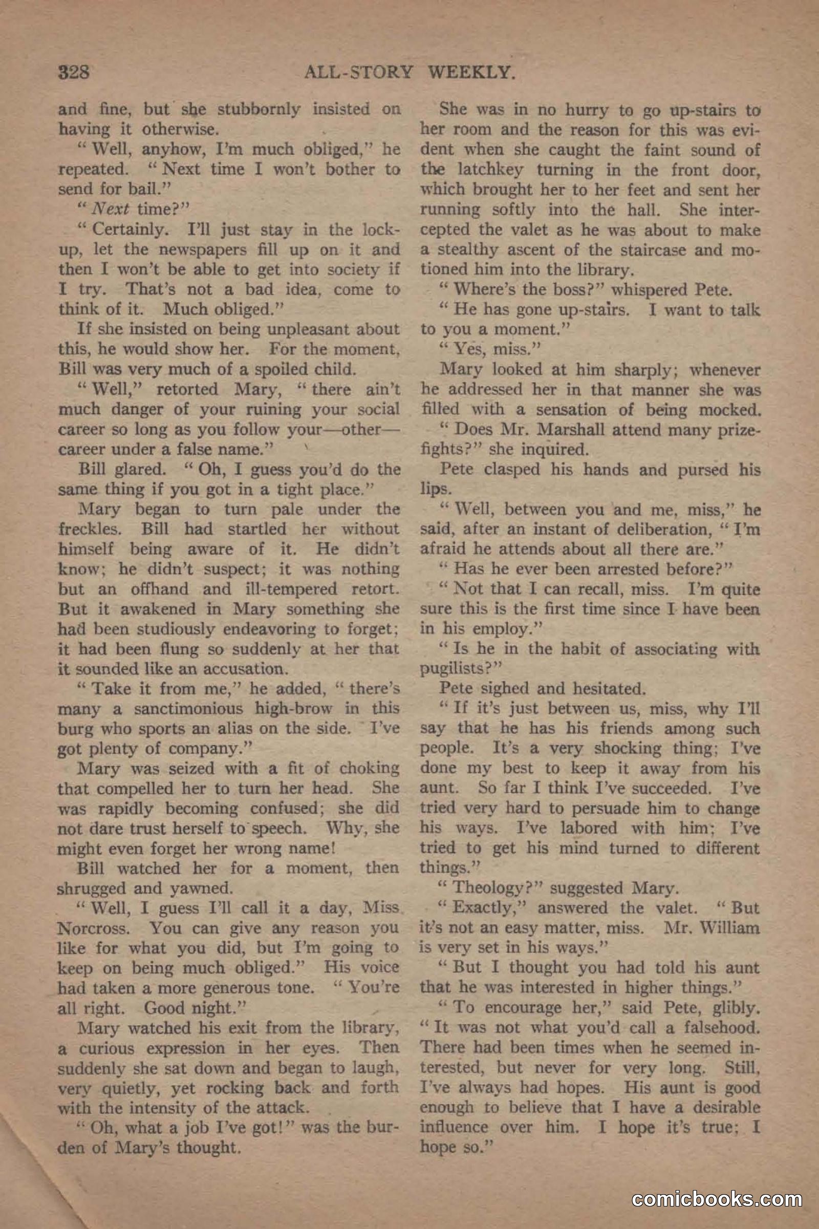 All Story Magazine, June 19, 1920 — page 50 of 155