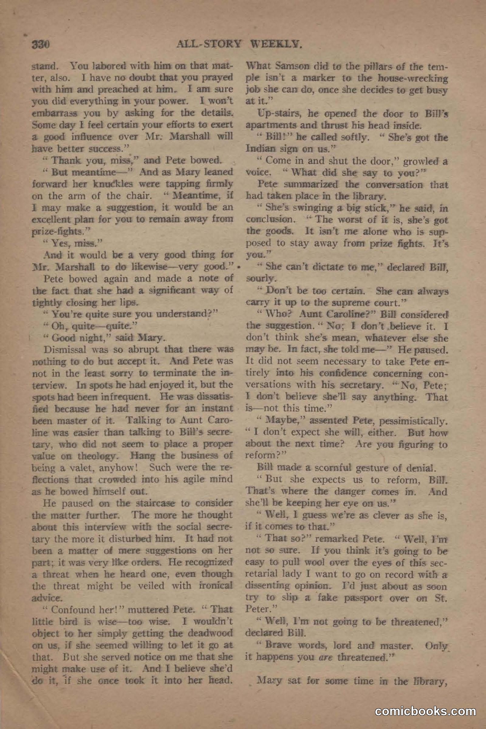 All Story Magazine, June 19, 1920 — page 52 of 155