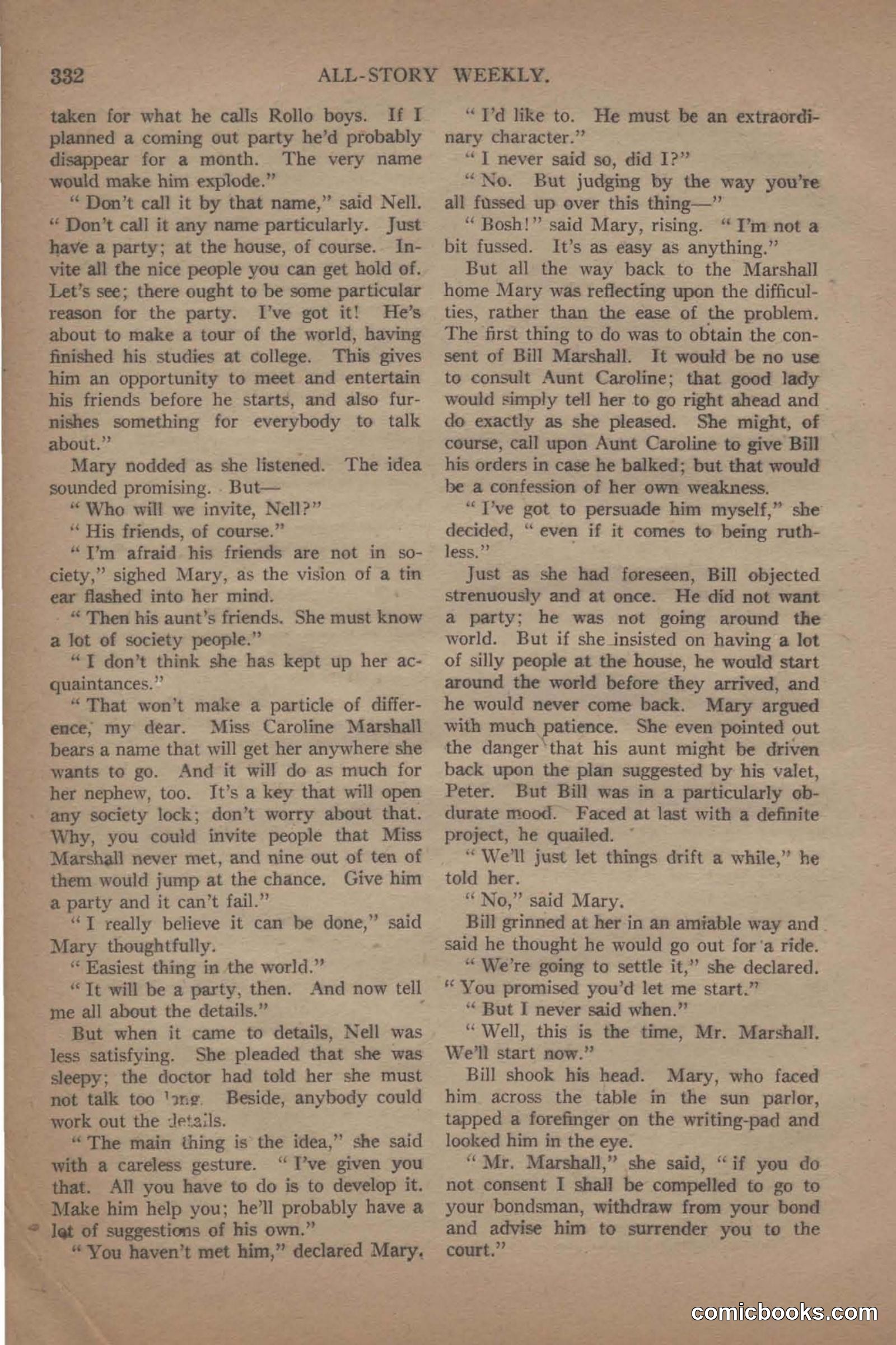 All Story Magazine, June 19, 1920 — page 54 of 155