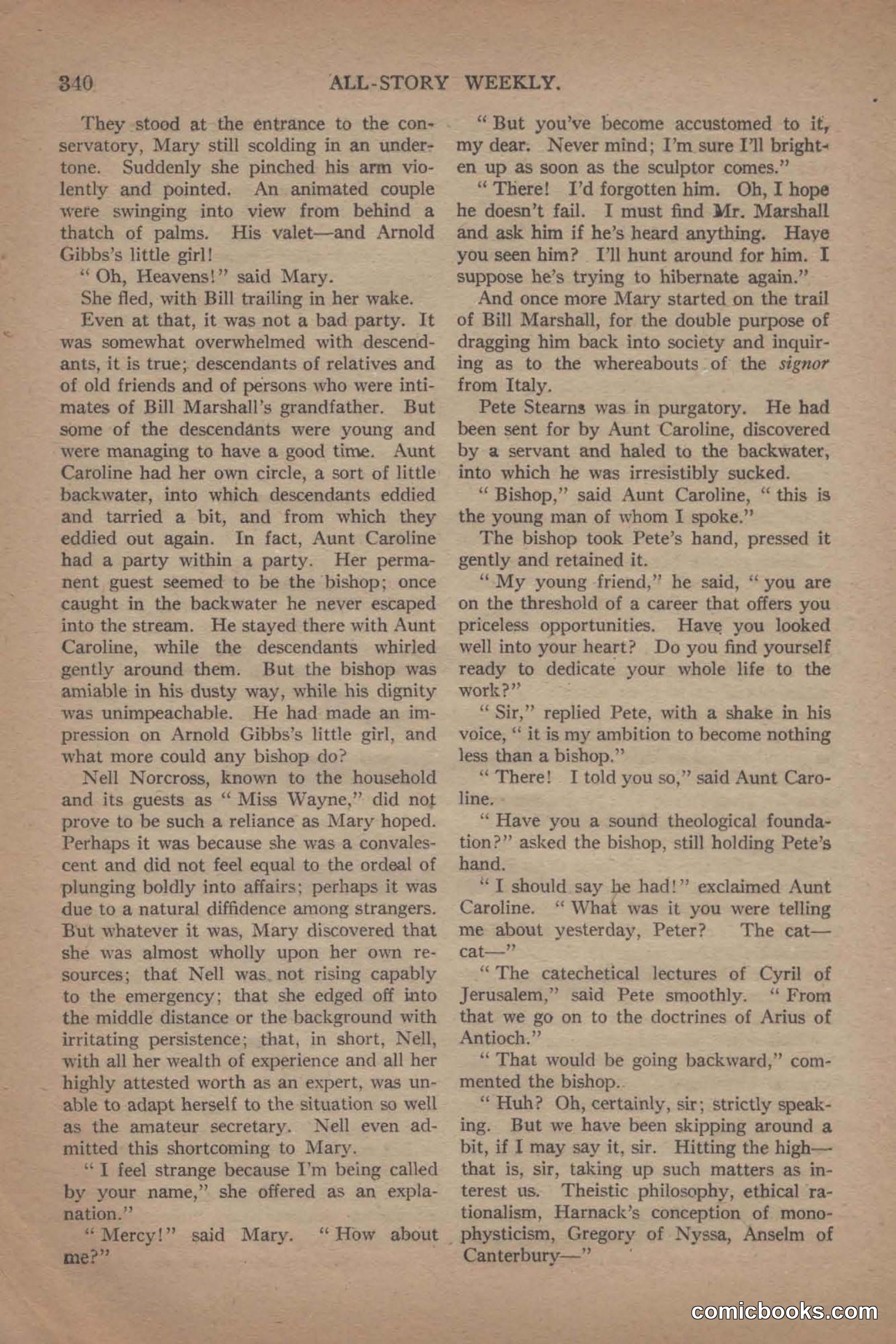 All Story Magazine, June 19, 1920 — page 62 of 155