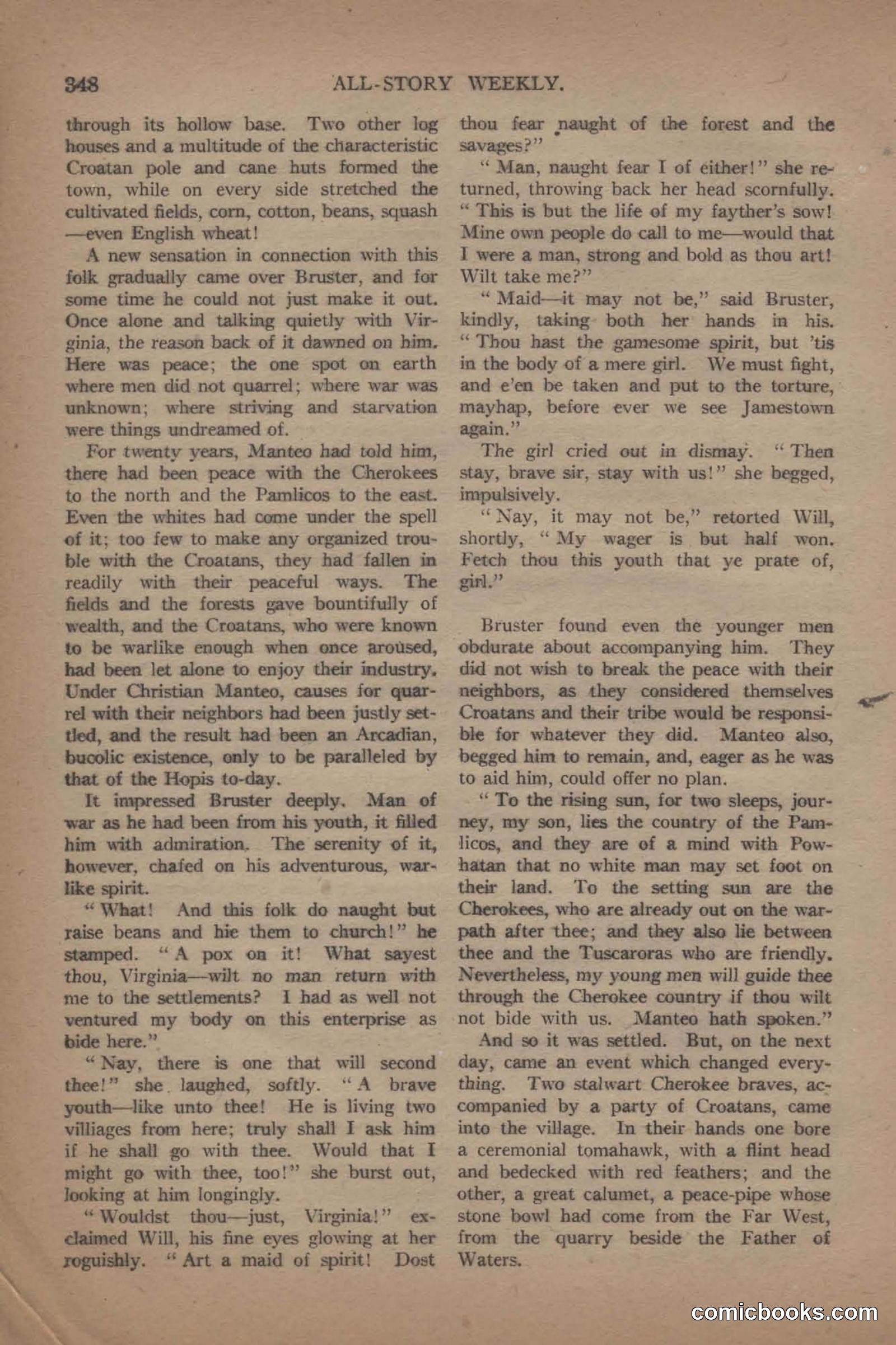All Story Magazine, June 19, 1920 — page 70 of 155
