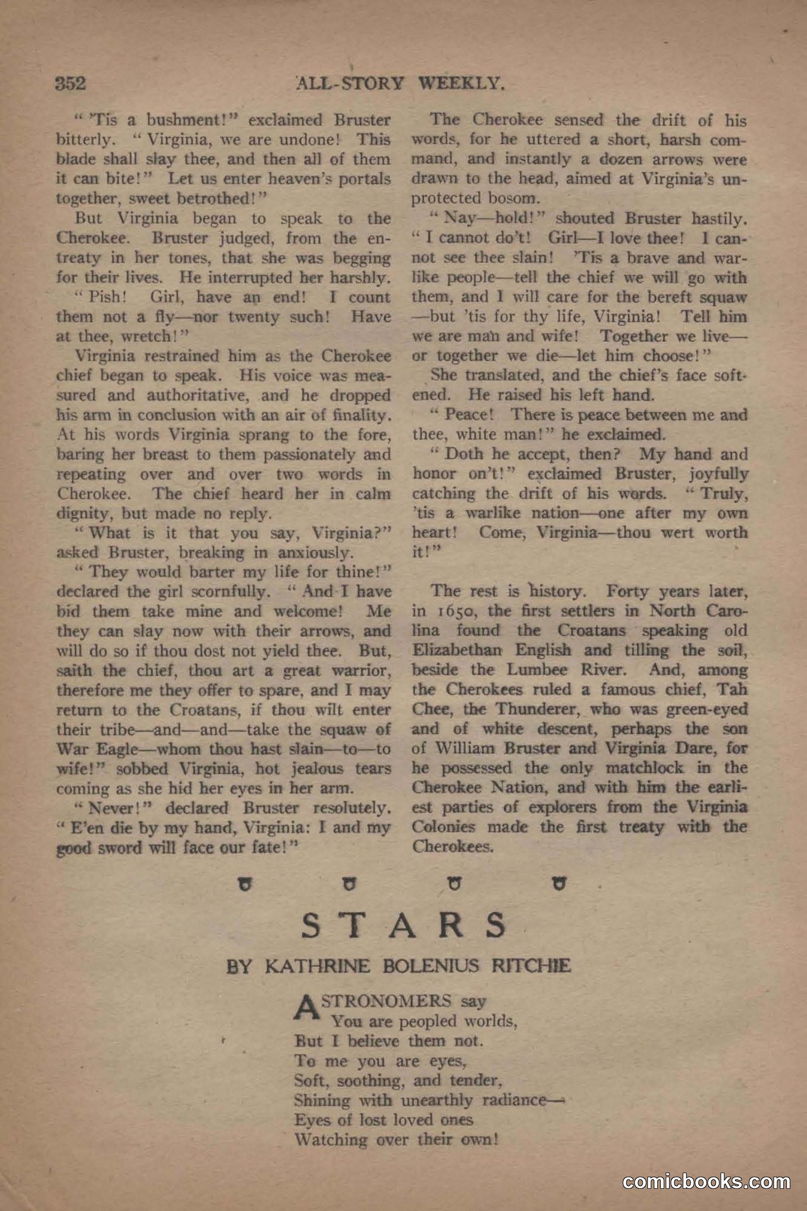 All Story Magazine, June 19, 1920 — page 74 of 155