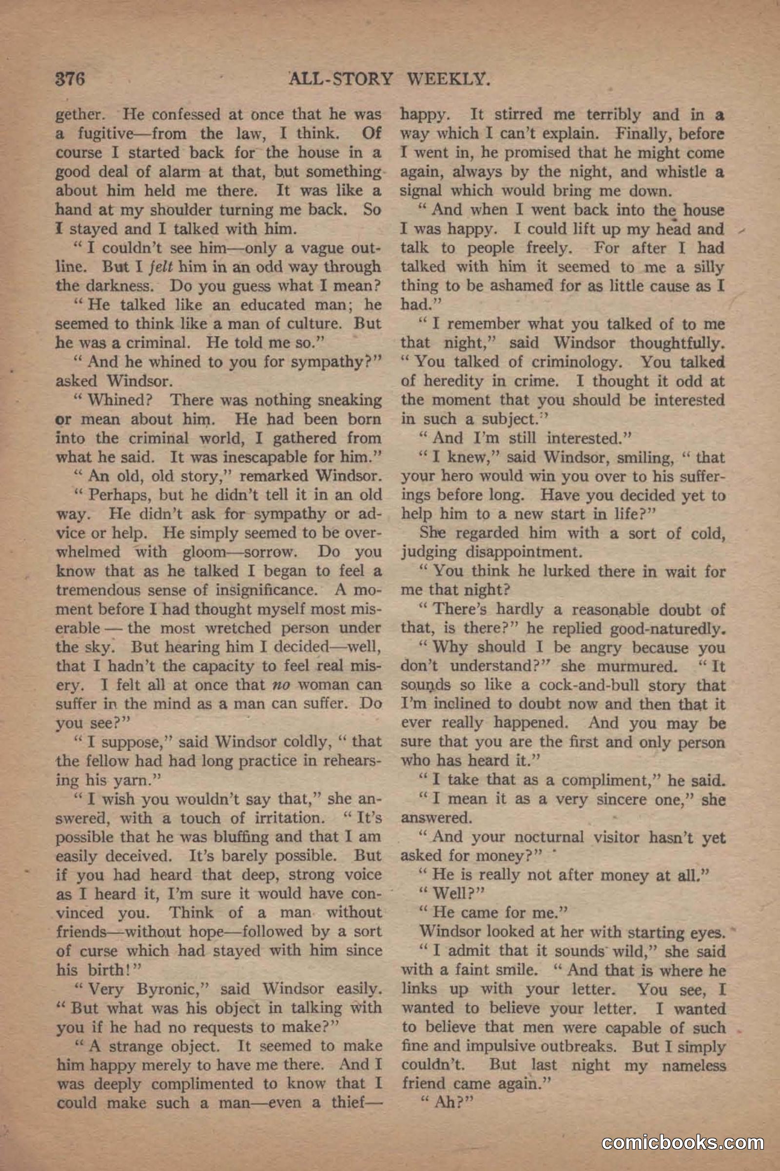 All Story Magazine, June 19, 1920 — page 98 of 155