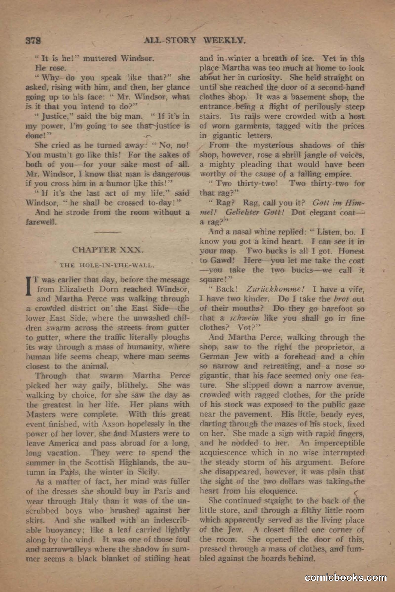 All Story Magazine, June 19, 1920 — page 100 of 155