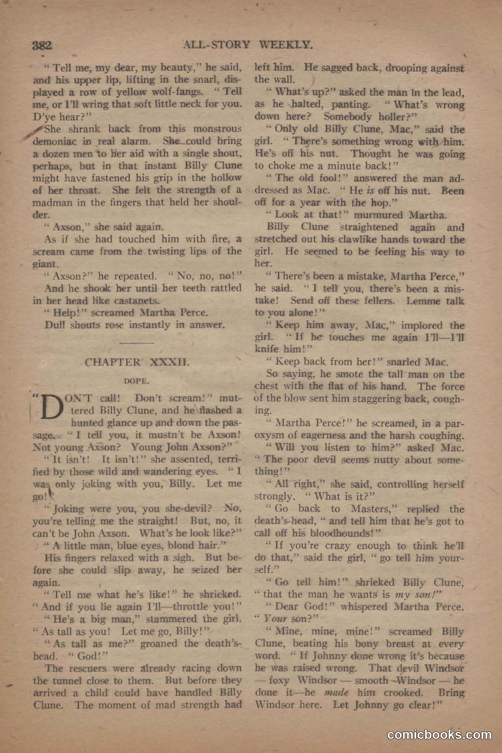 All Story Magazine, June 19, 1920 — page 104 of 155