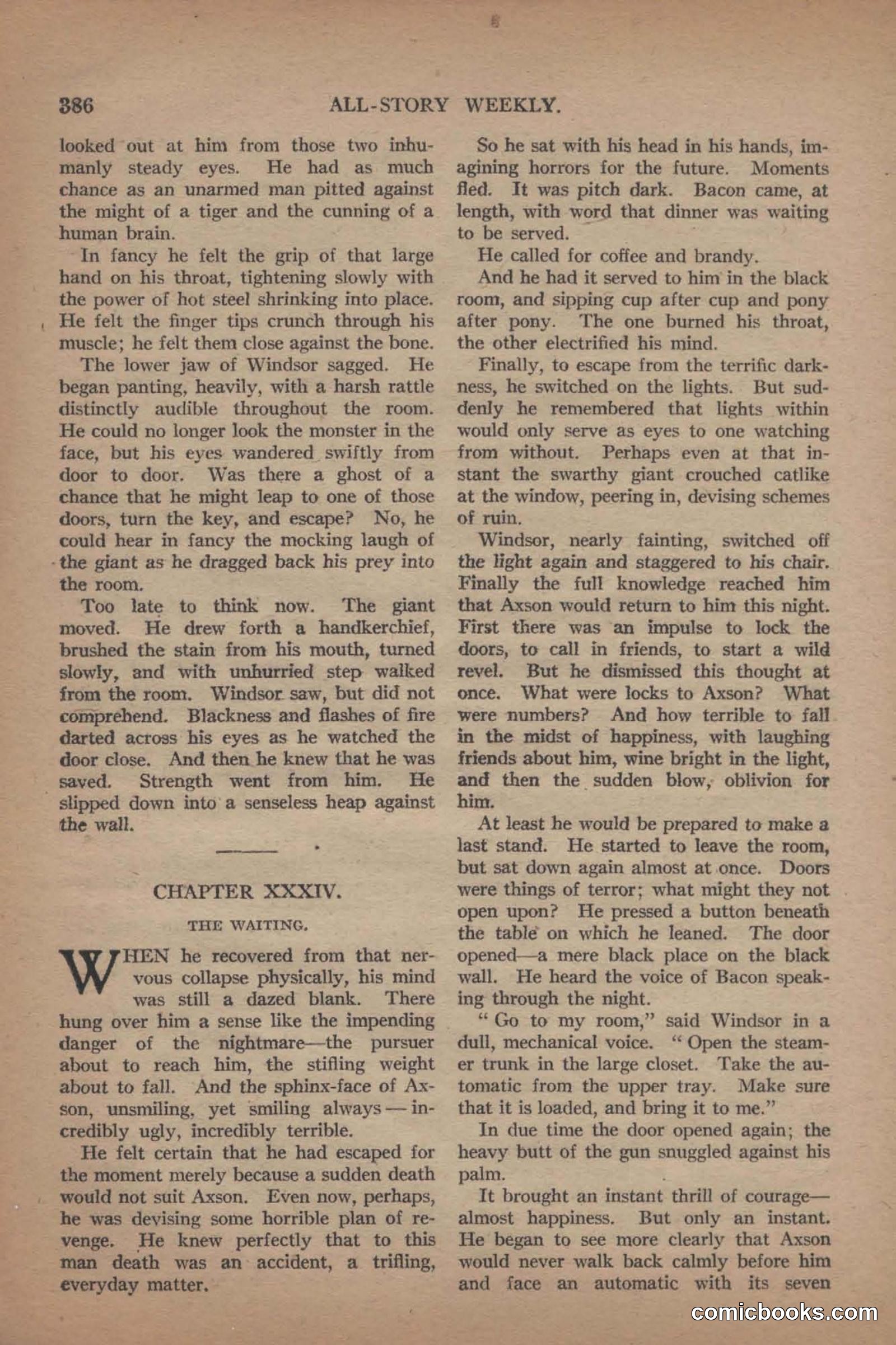 All Story Magazine, June 19, 1920 — page 108 of 155