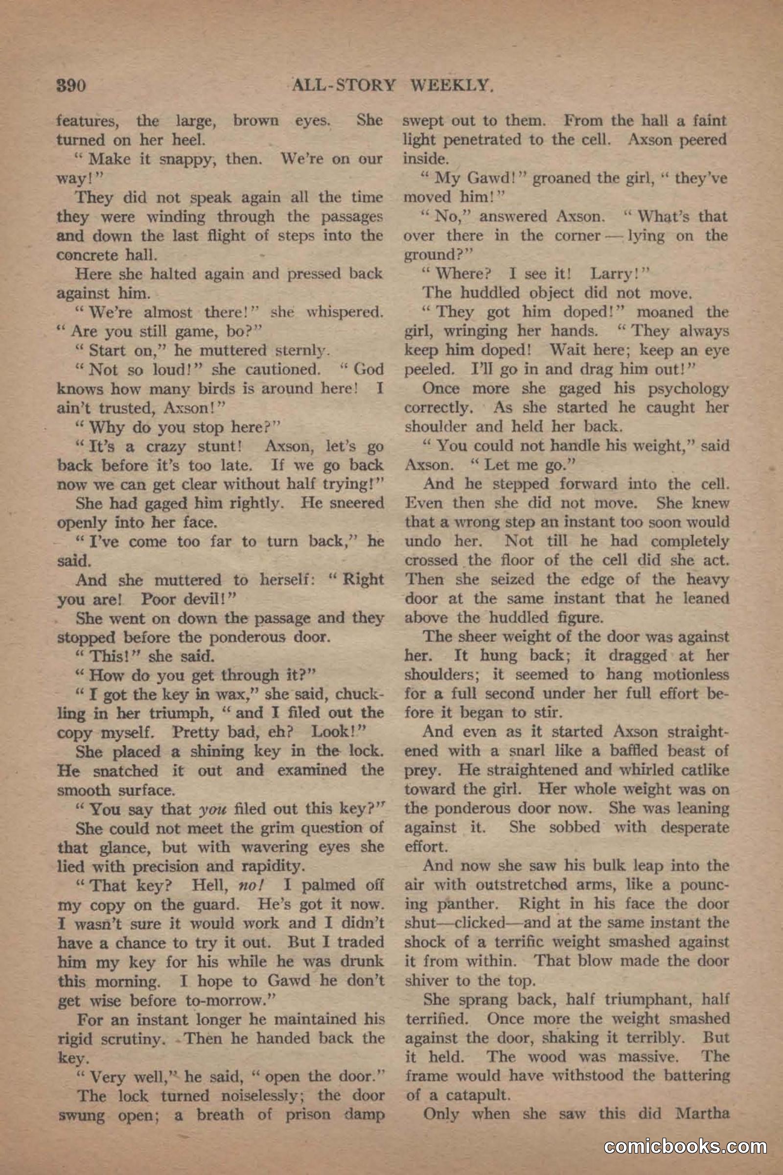 All Story Magazine, June 19, 1920 — page 112 of 155