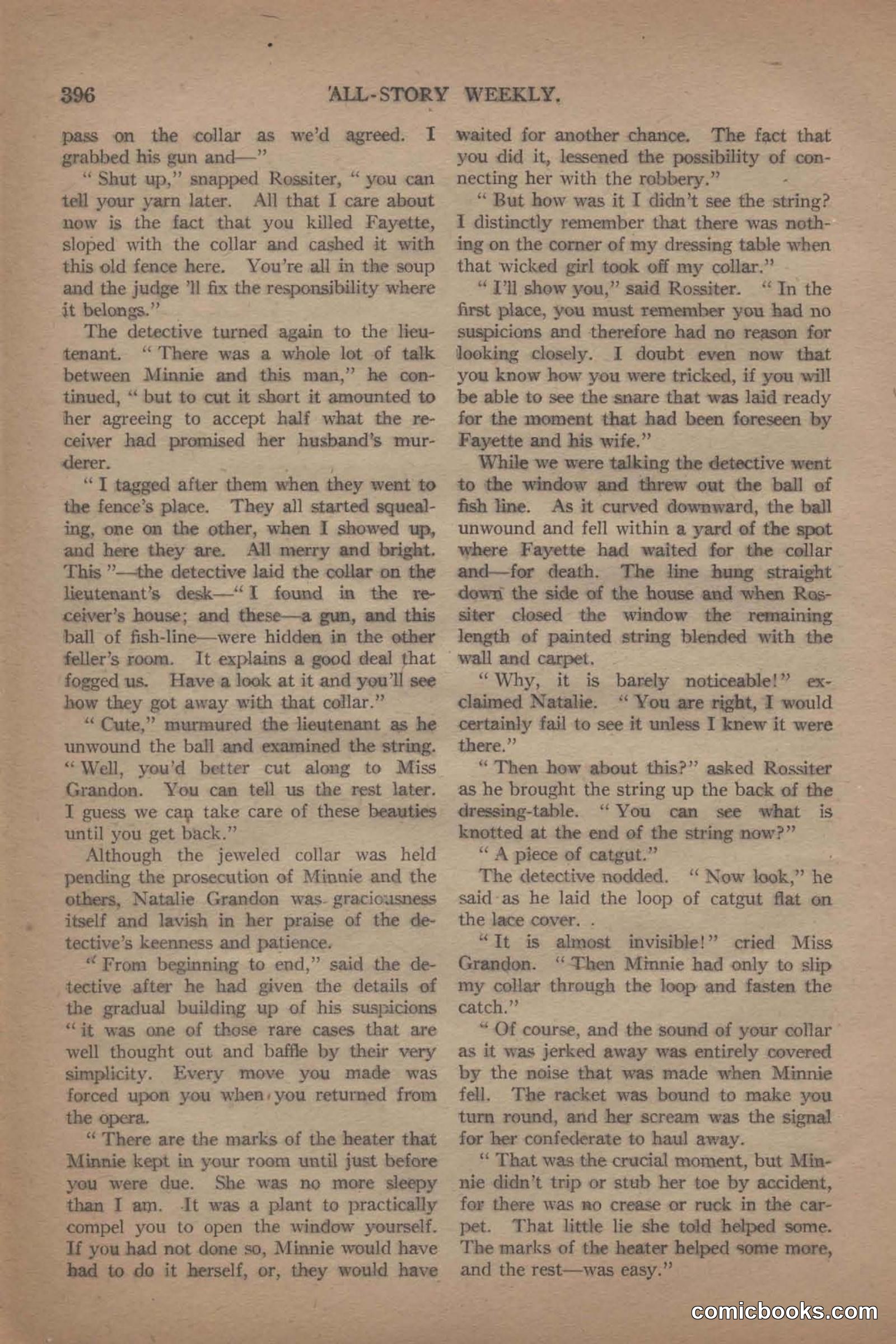 All Story Magazine, June 19, 1920 — page 118 of 155