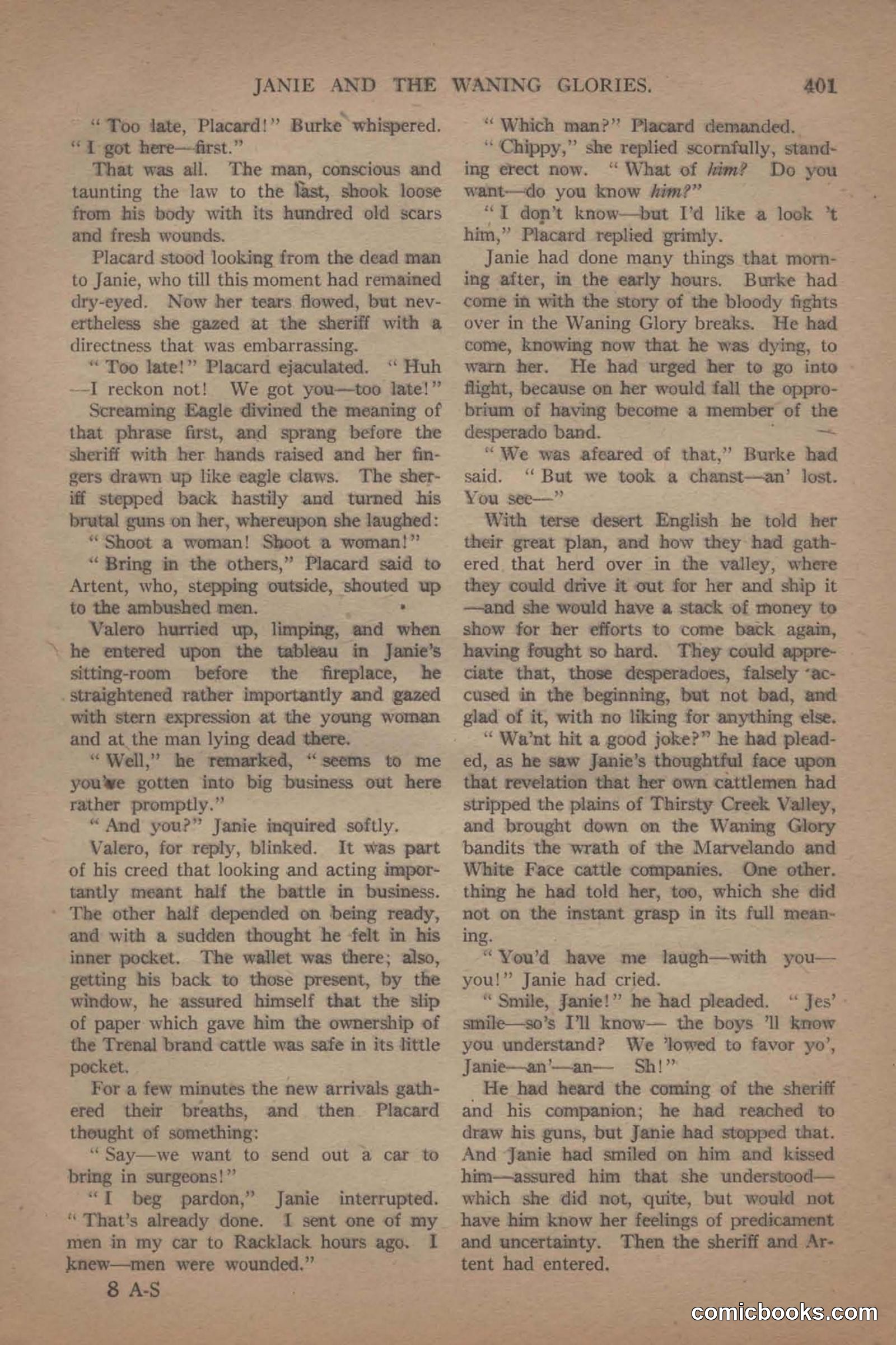 All Story Magazine, June 19, 1920 — page 123 of 155
