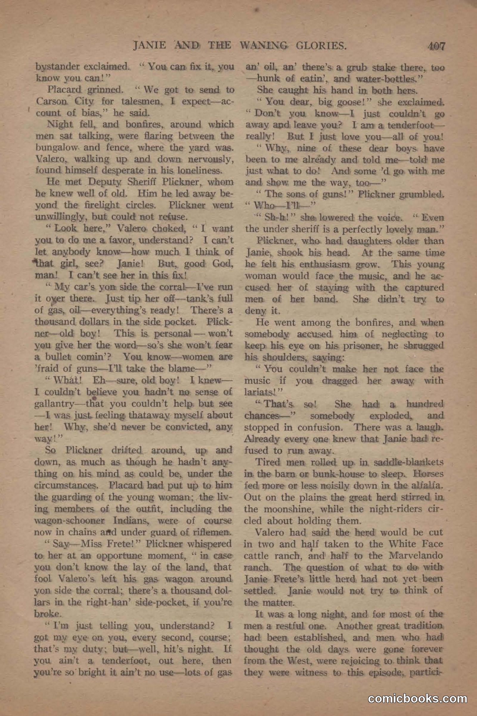 All Story Magazine, June 19, 1920 — page 129 of 155
