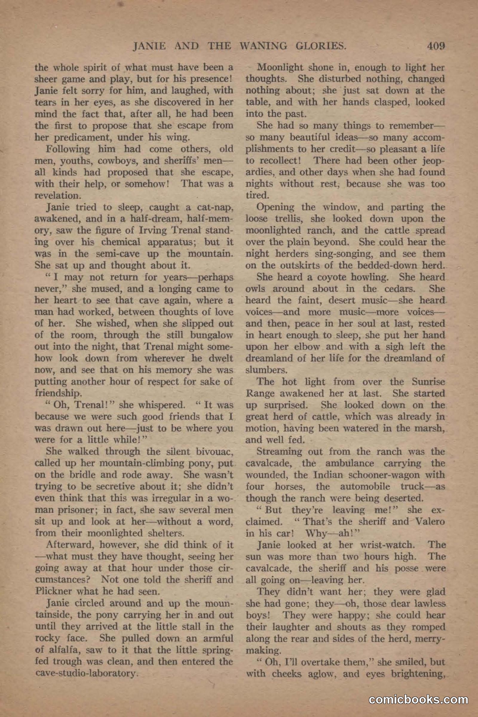 All Story Magazine, June 19, 1920 — page 131 of 155