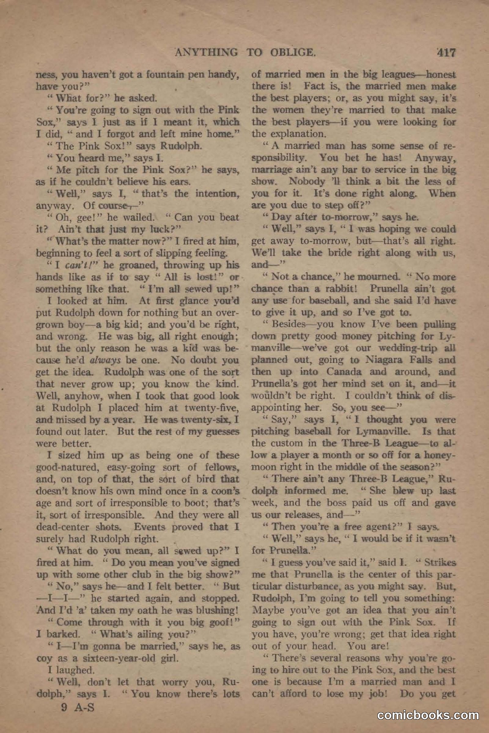All Story Magazine, June 19, 1920 — page 139 of 155