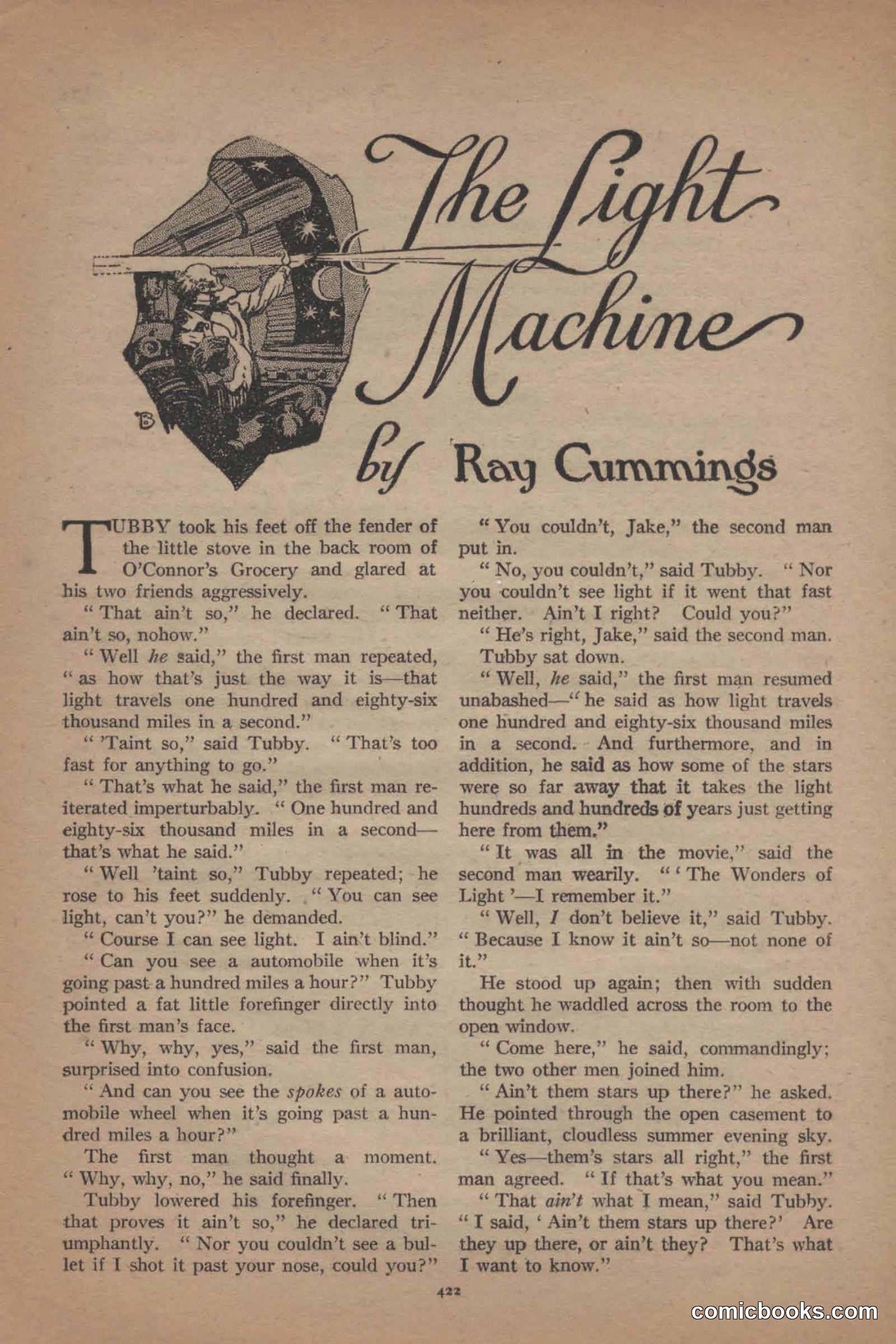All Story Magazine, June 19, 1920 — page 144 of 155