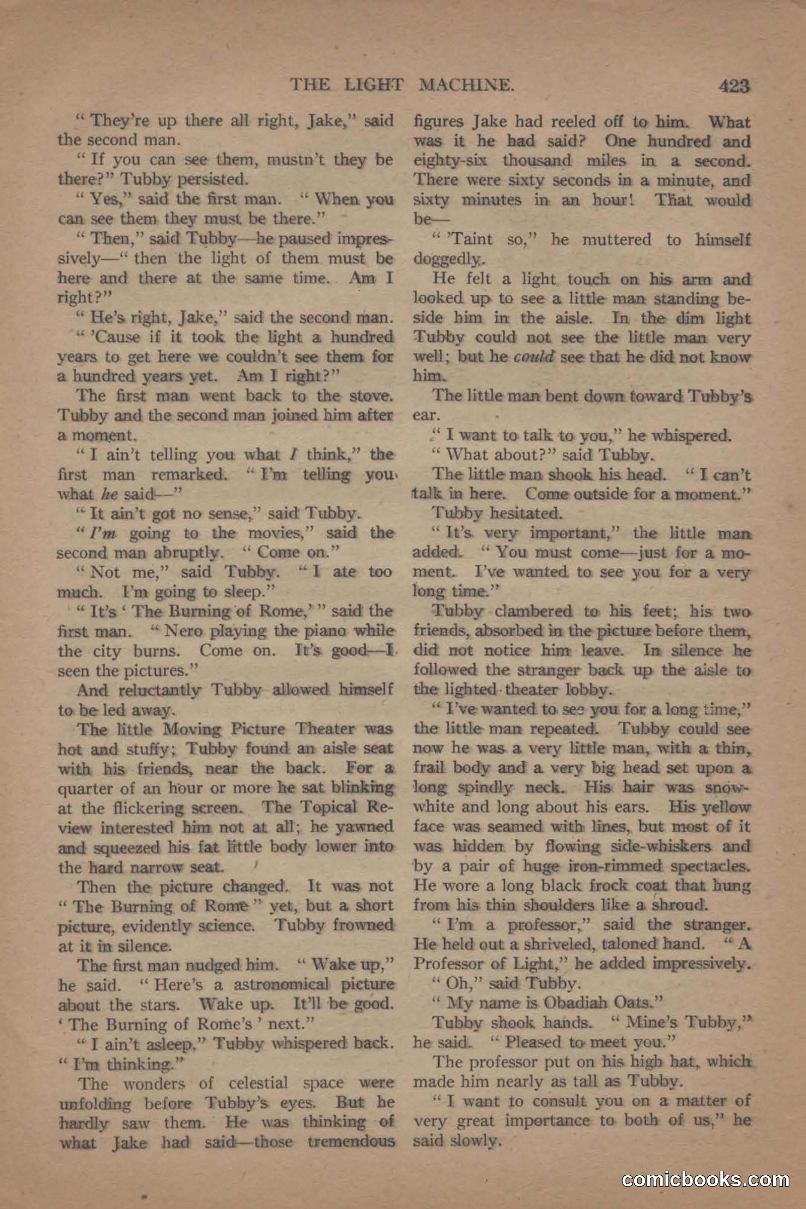 All Story Magazine, June 19, 1920 — page 145 of 155