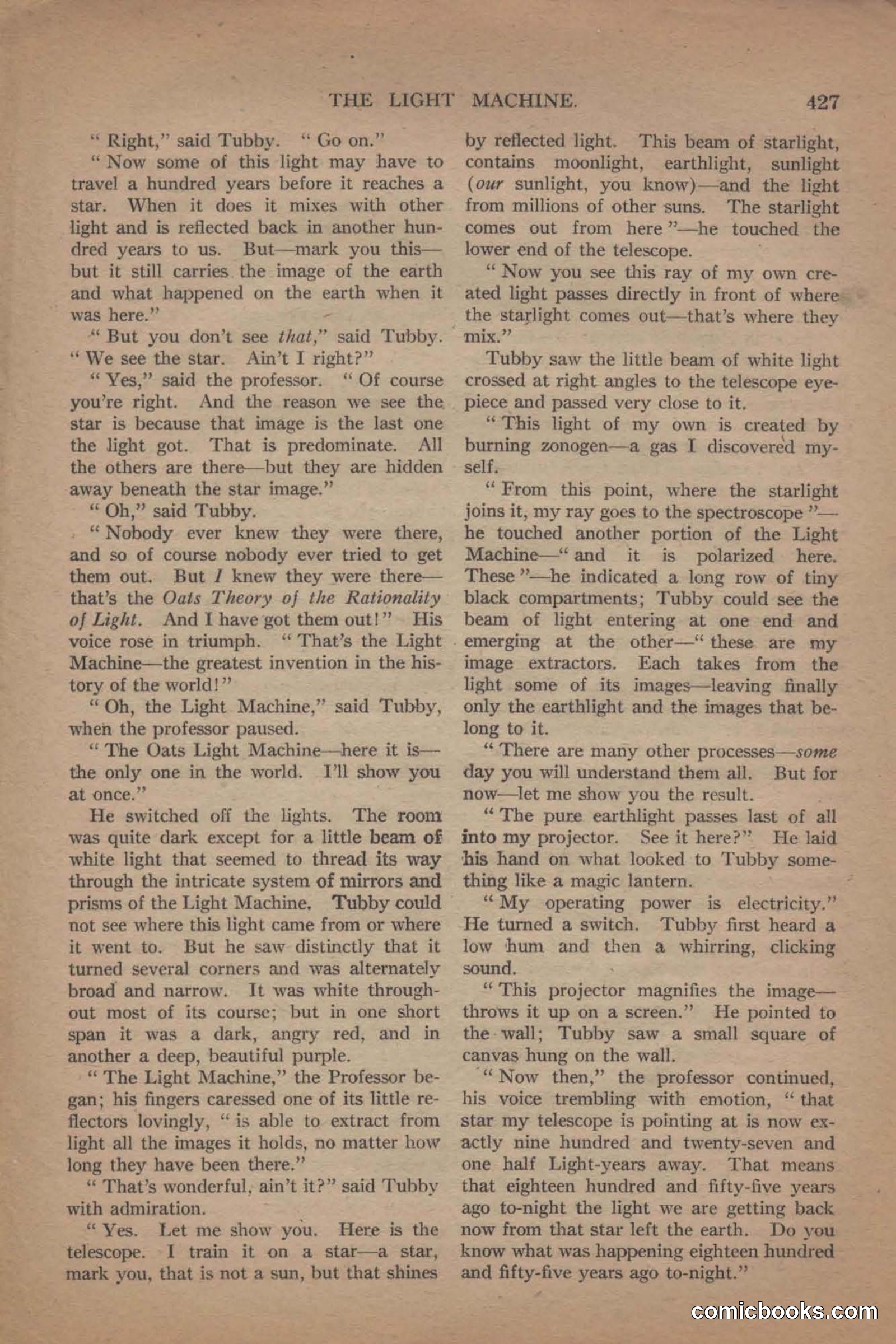 All Story Magazine, June 19, 1920 — page 149 of 155