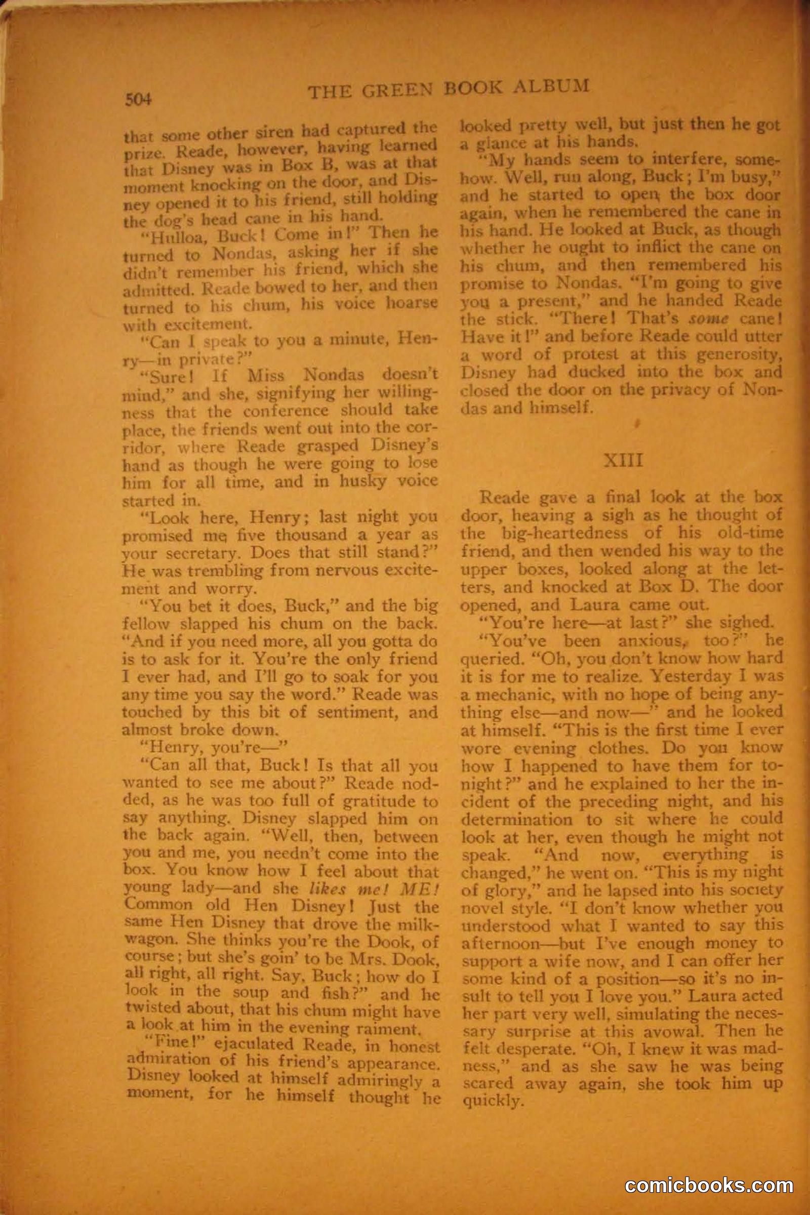 Green Book Magazine, March 1912 — page 58 of 244