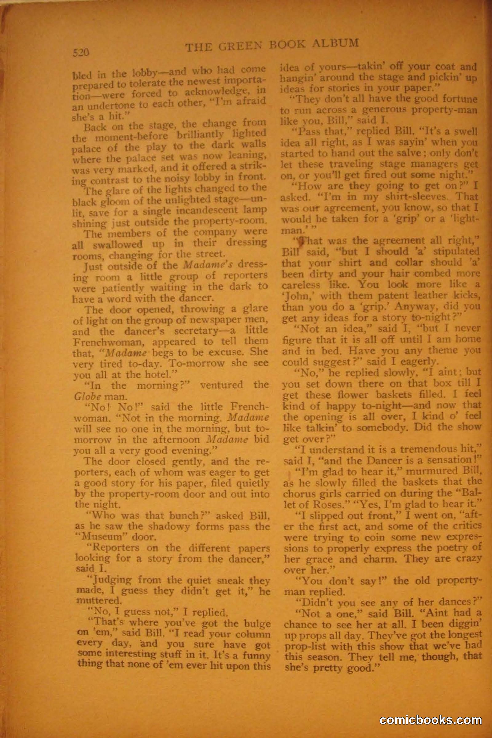 Green Book Magazine, March 1912 — page 74 of 244