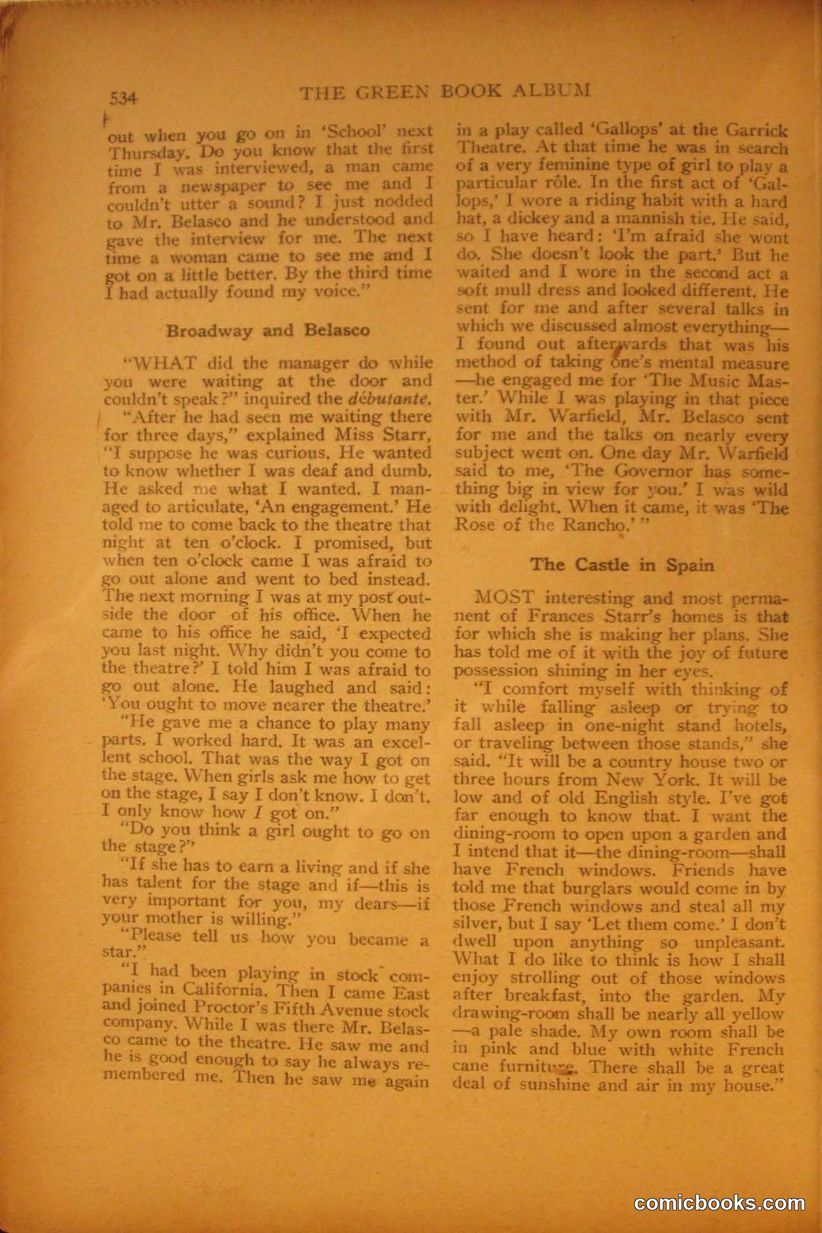 Green Book Magazine, March 1912 — page 88 of 244