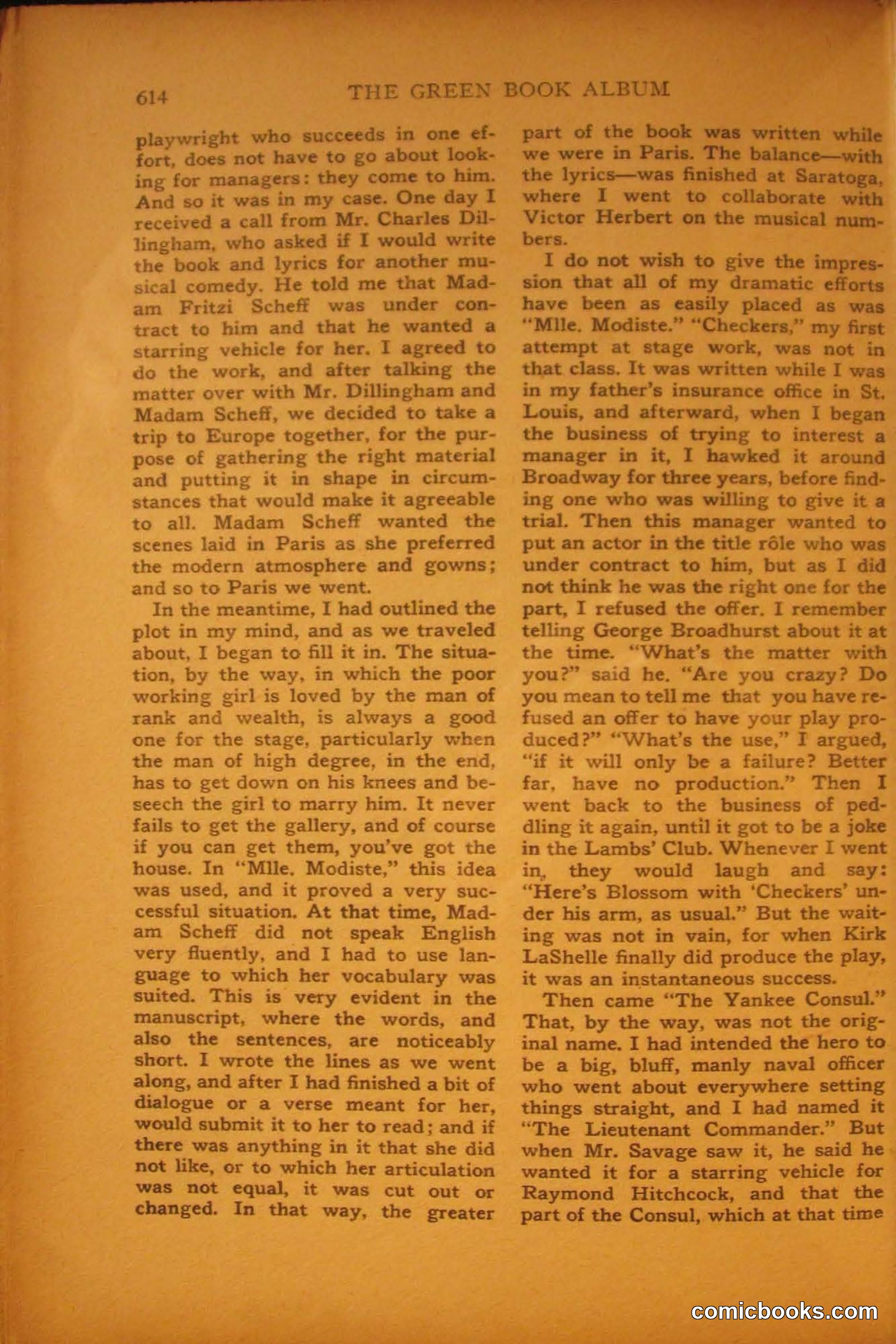 Green Book Magazine, March 1912 — page 168 of 244