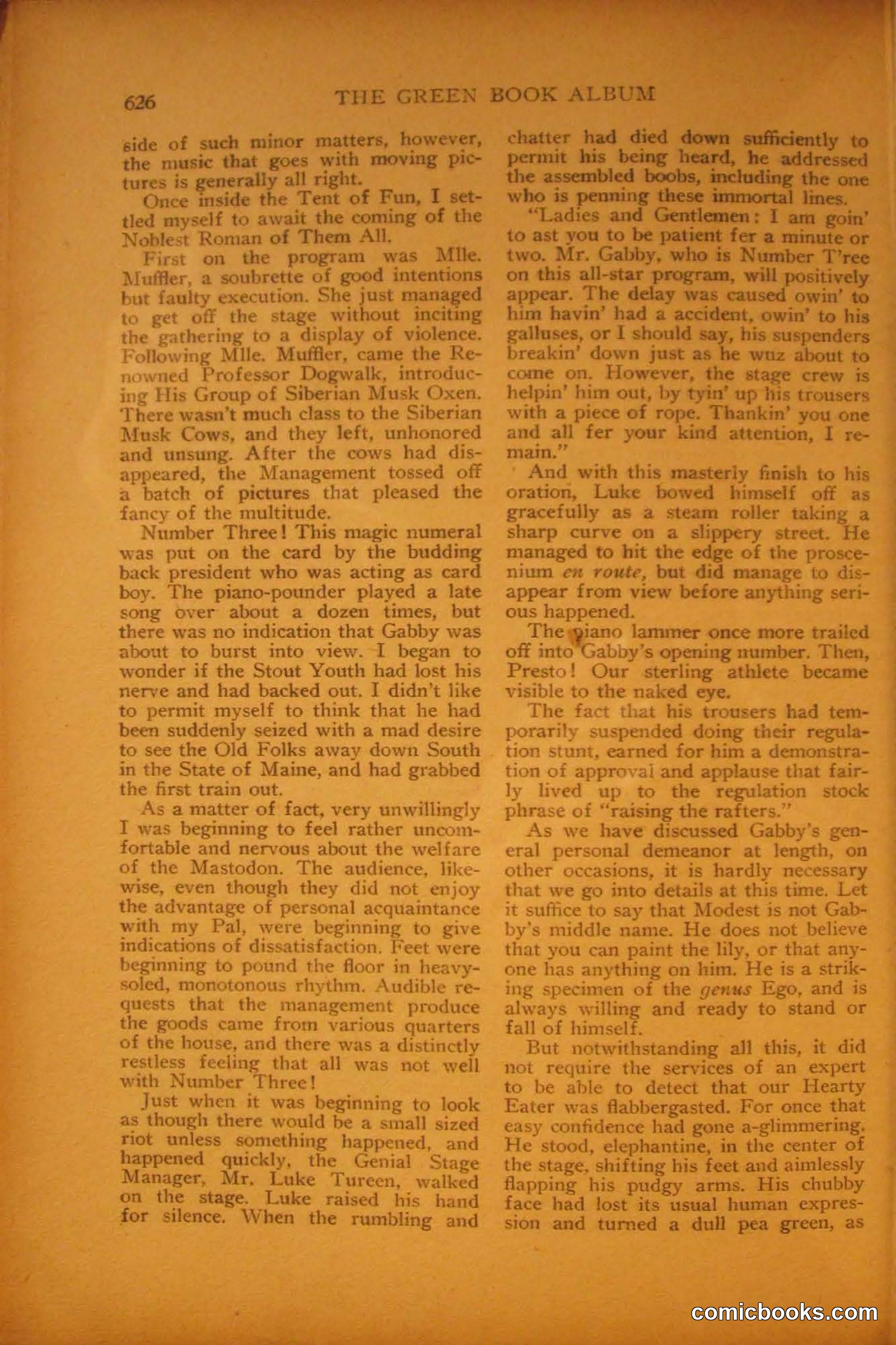 Green Book Magazine, March 1912 — page 180 of 244
