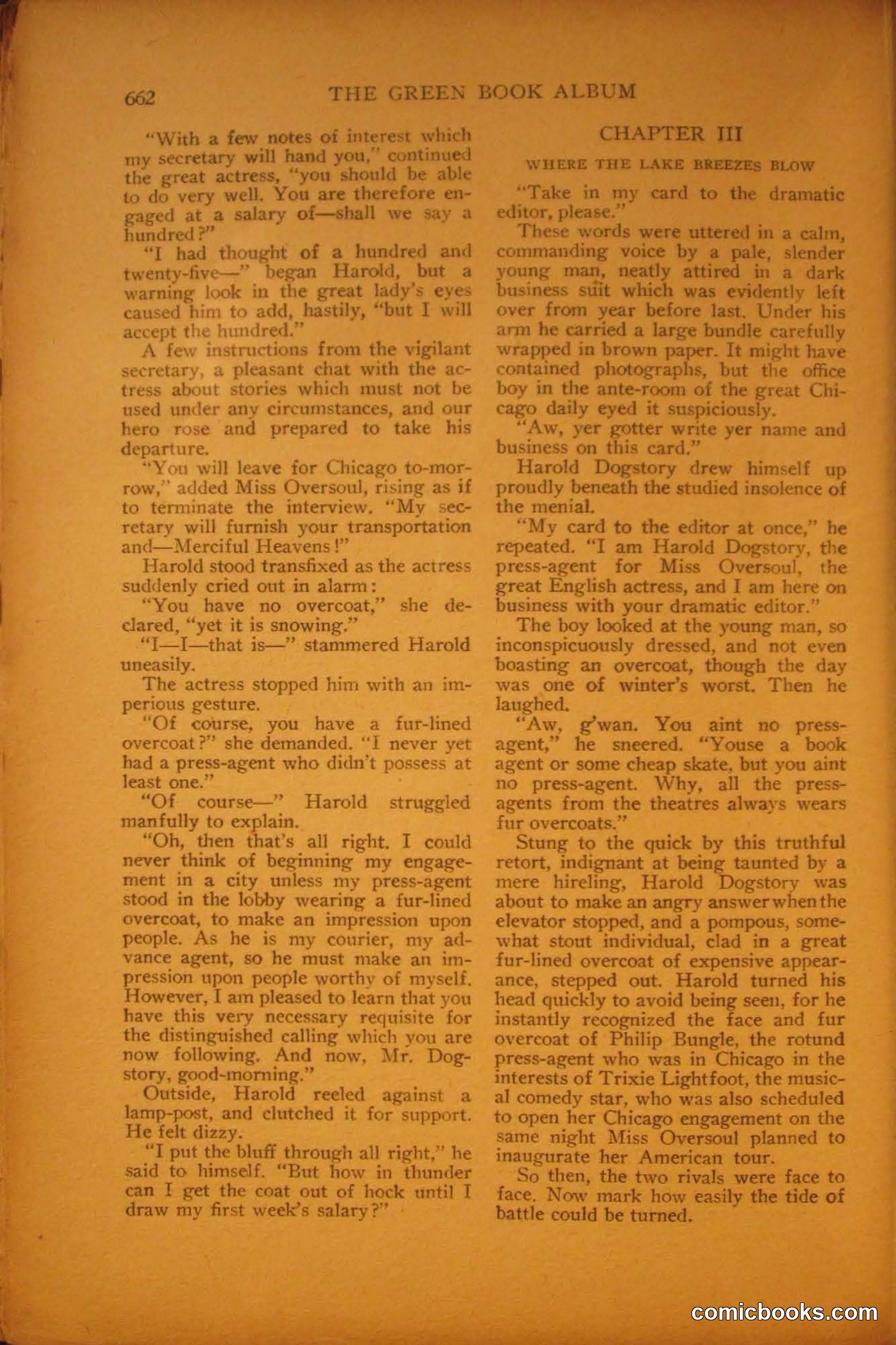 Green Book Magazine, March 1912 — page 216 of 244