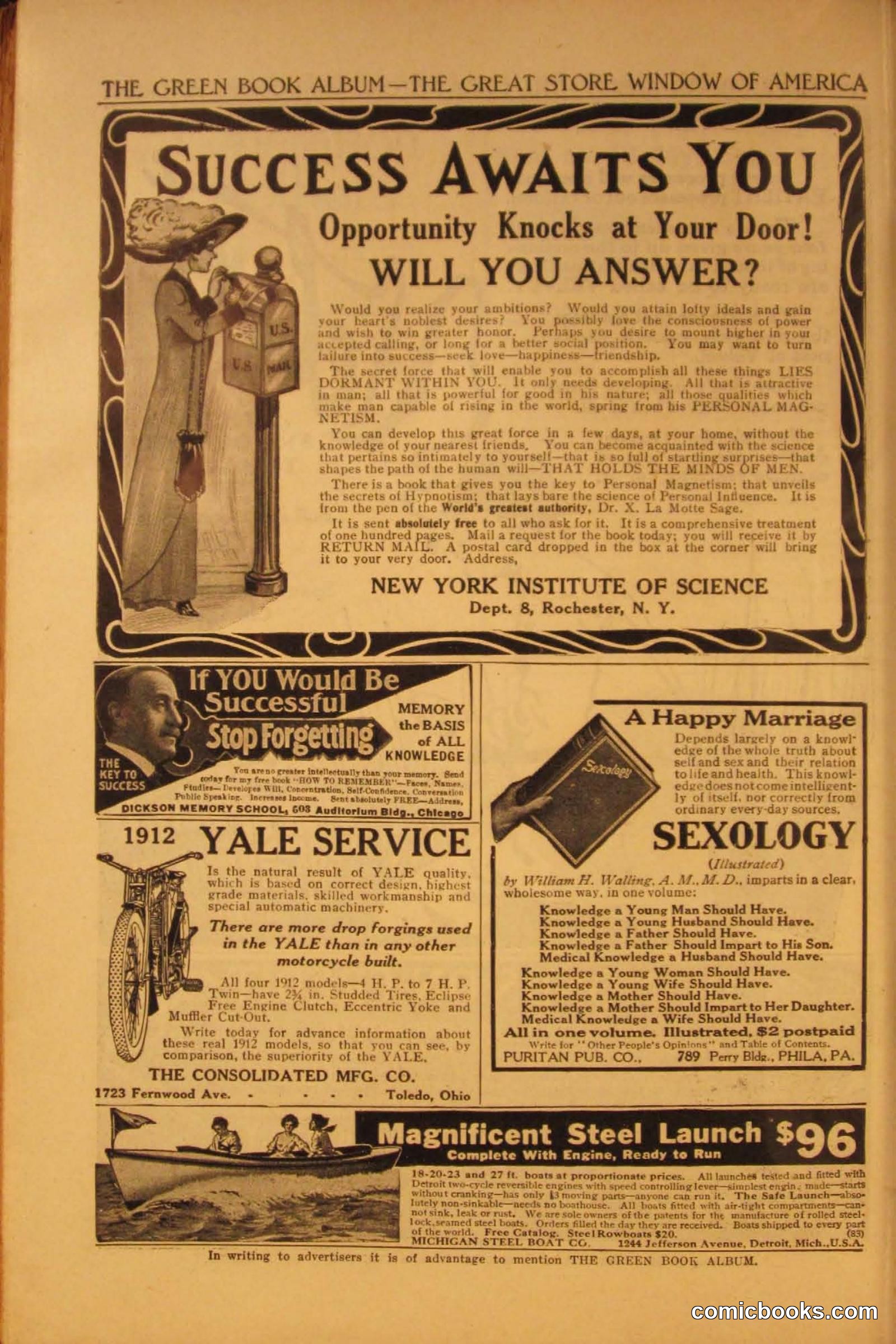 Green Book Magazine, March 1912 — page 232 of 244