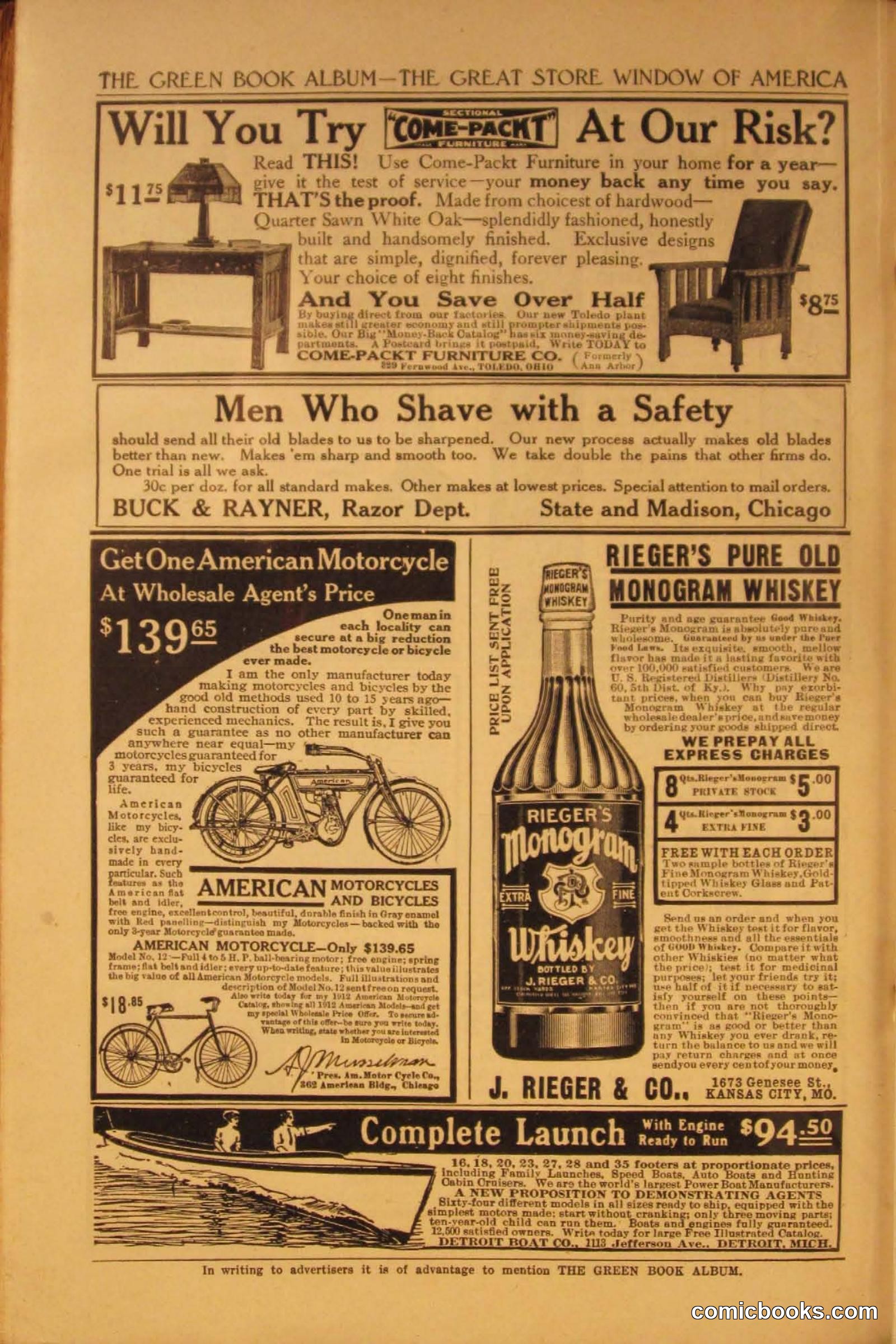 Green Book Magazine, March 1912 — page 240 of 244