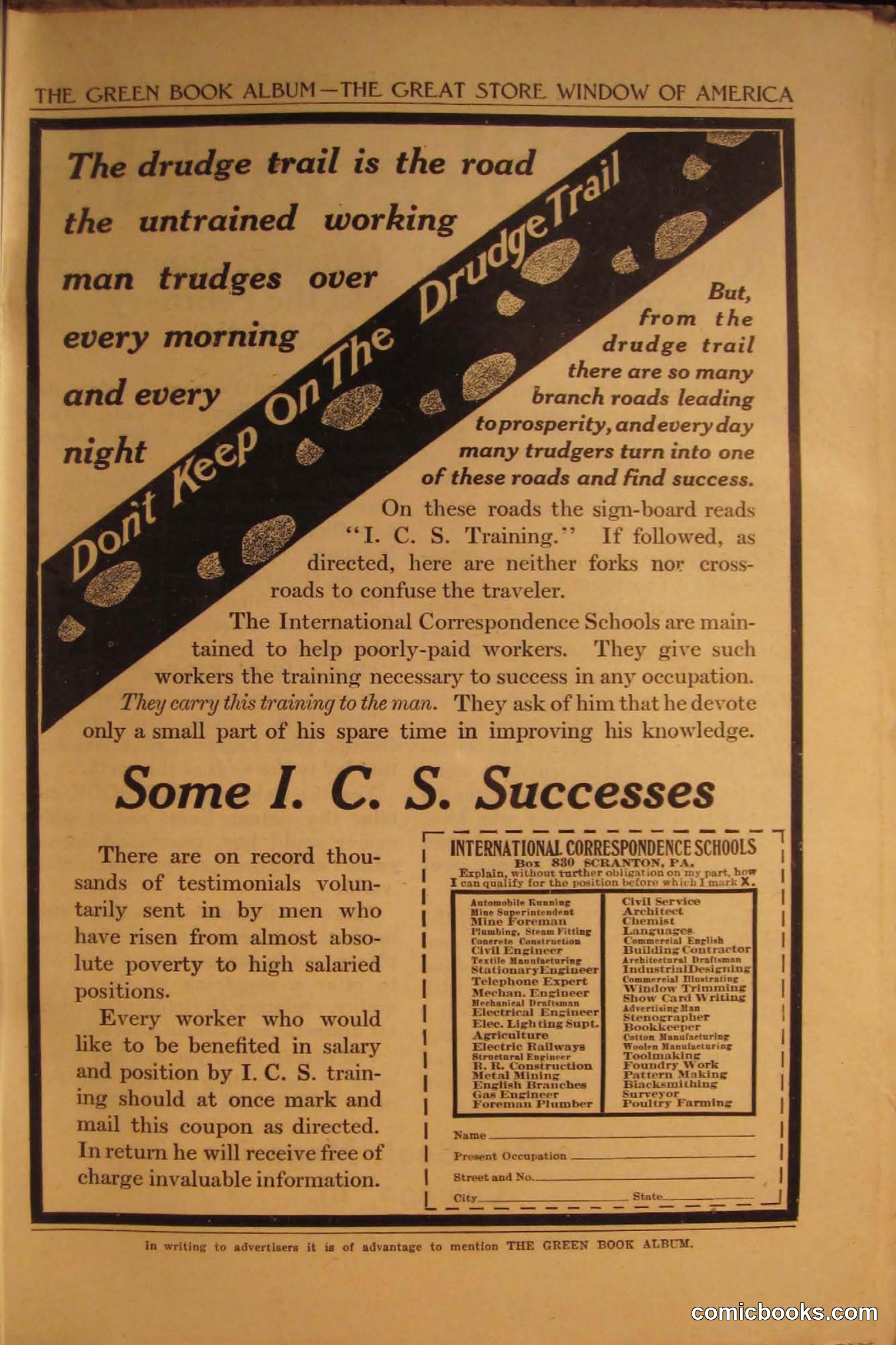 Green Book Magazine, March 1912 — page 241 of 244