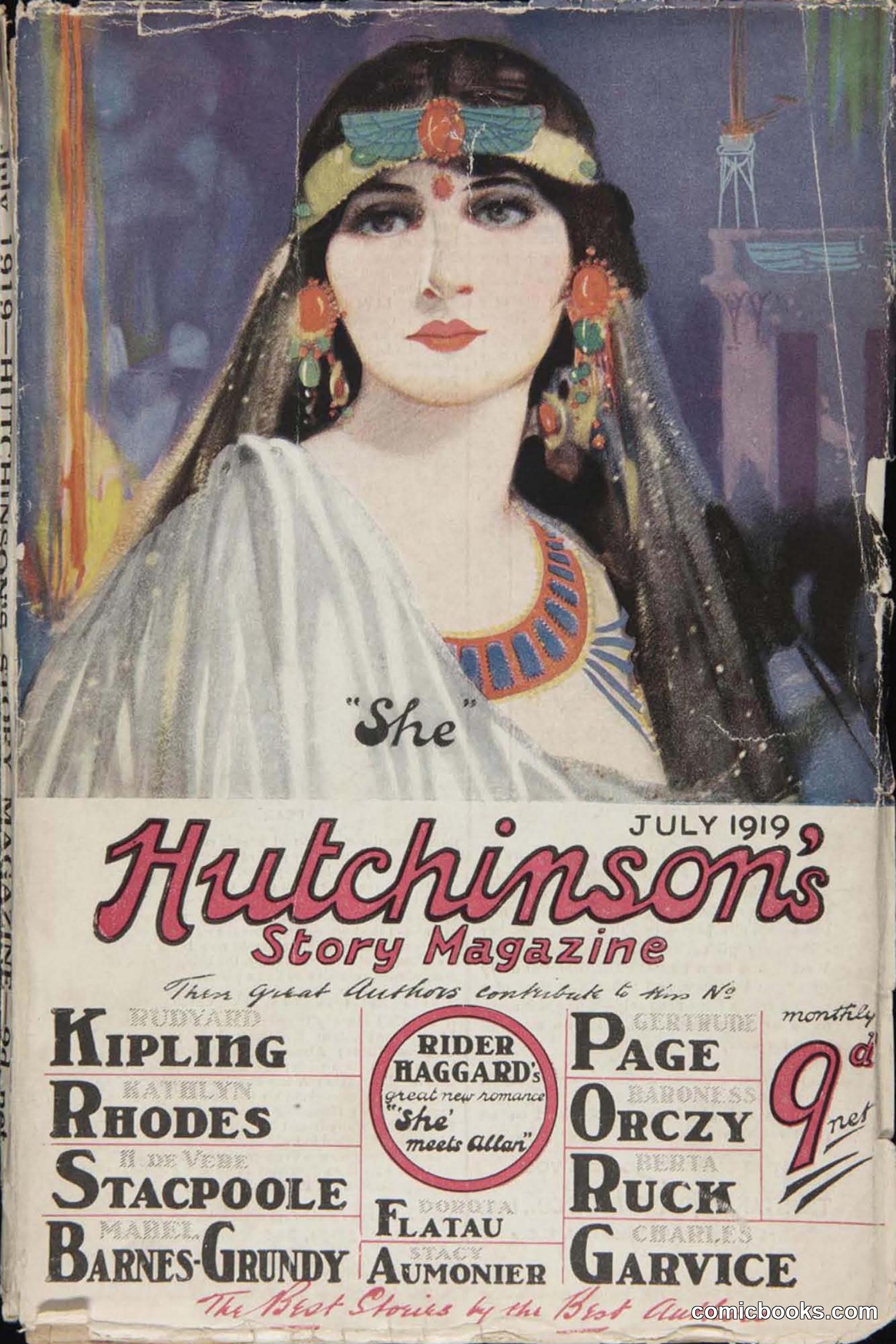 Hutchinsons Story Magazine, July 1919