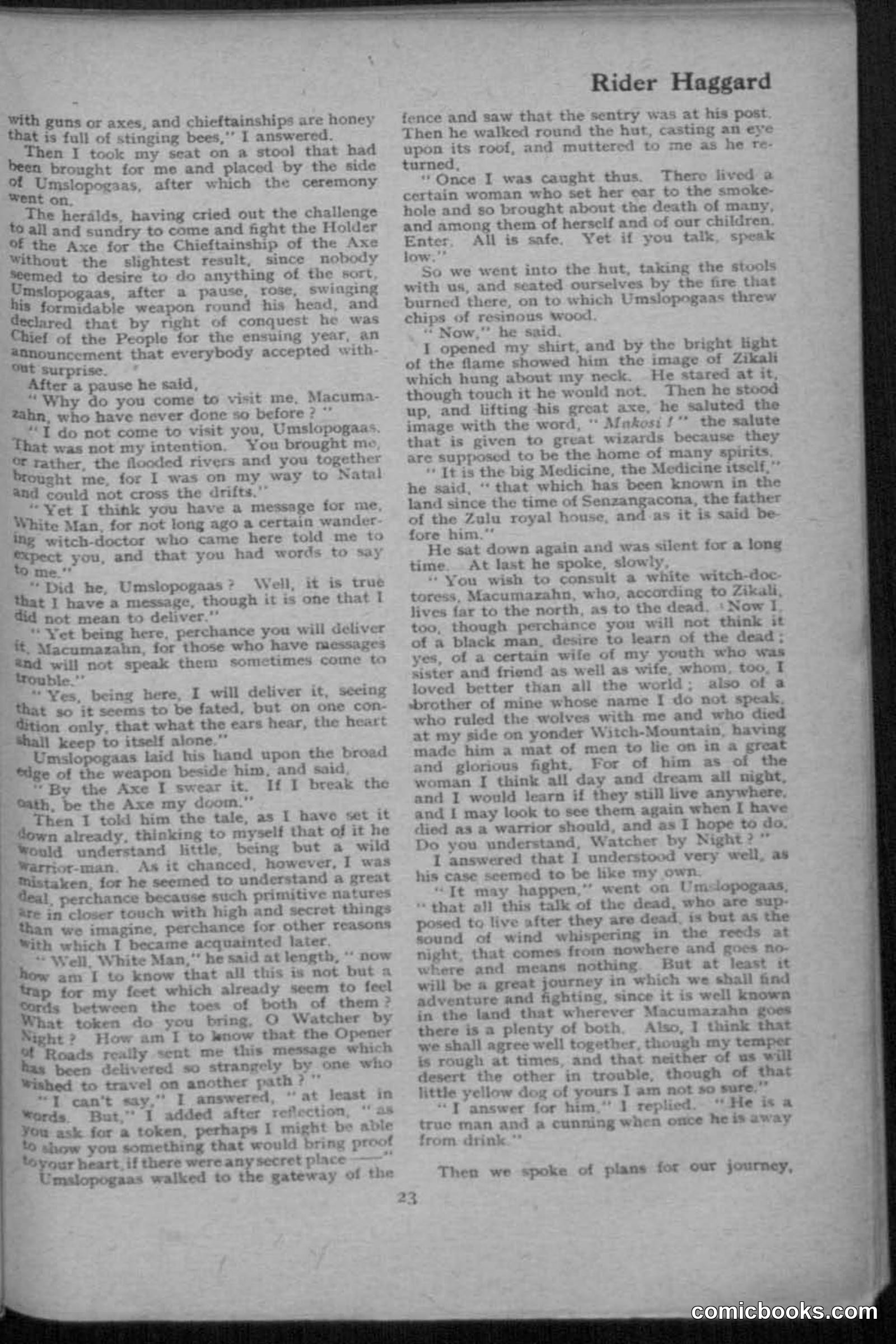 Hutchinsons Story Magazine, July 1919 — page 25 of 132