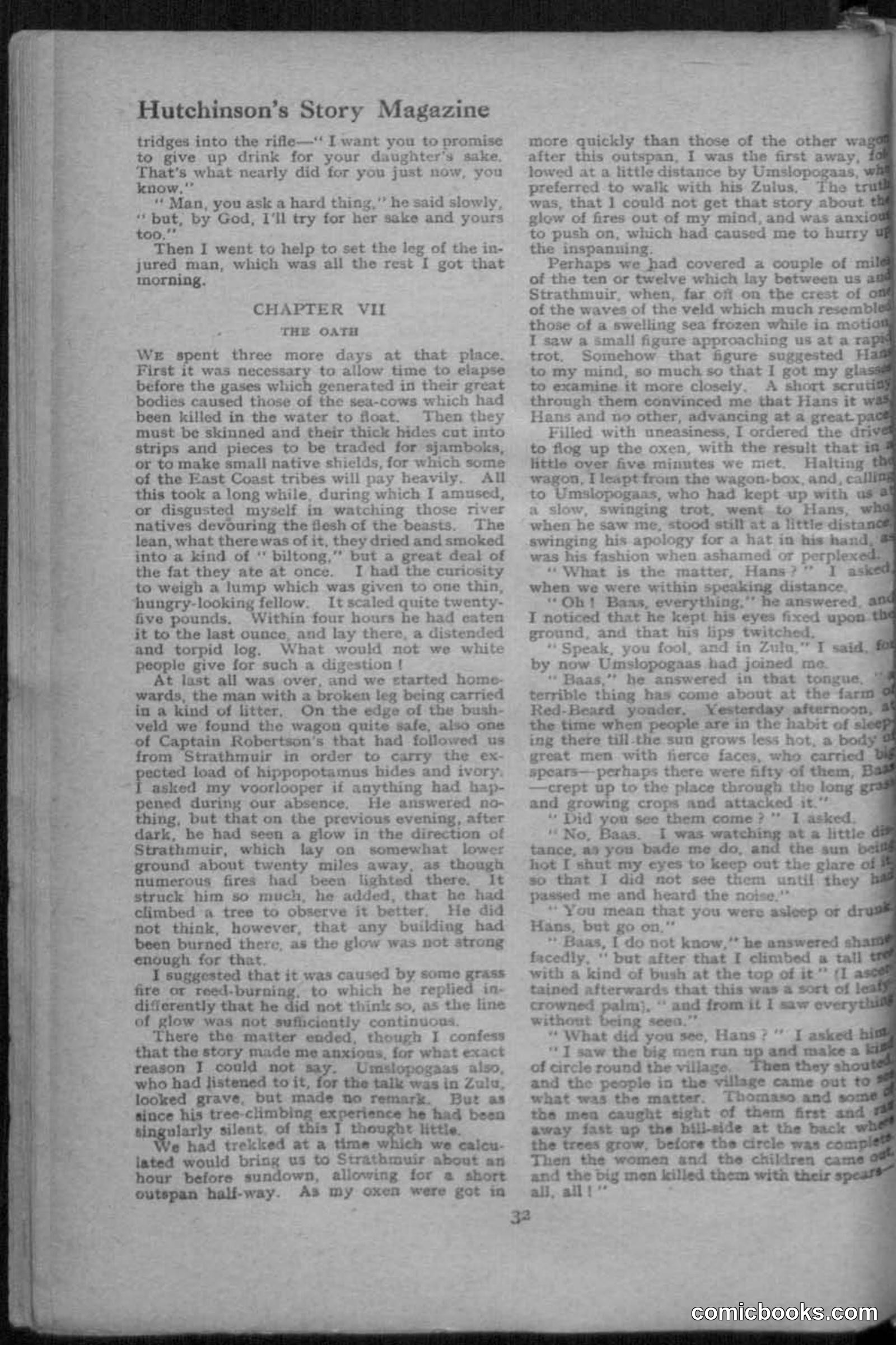Hutchinsons Story Magazine, July 1919 — page 34 of 132