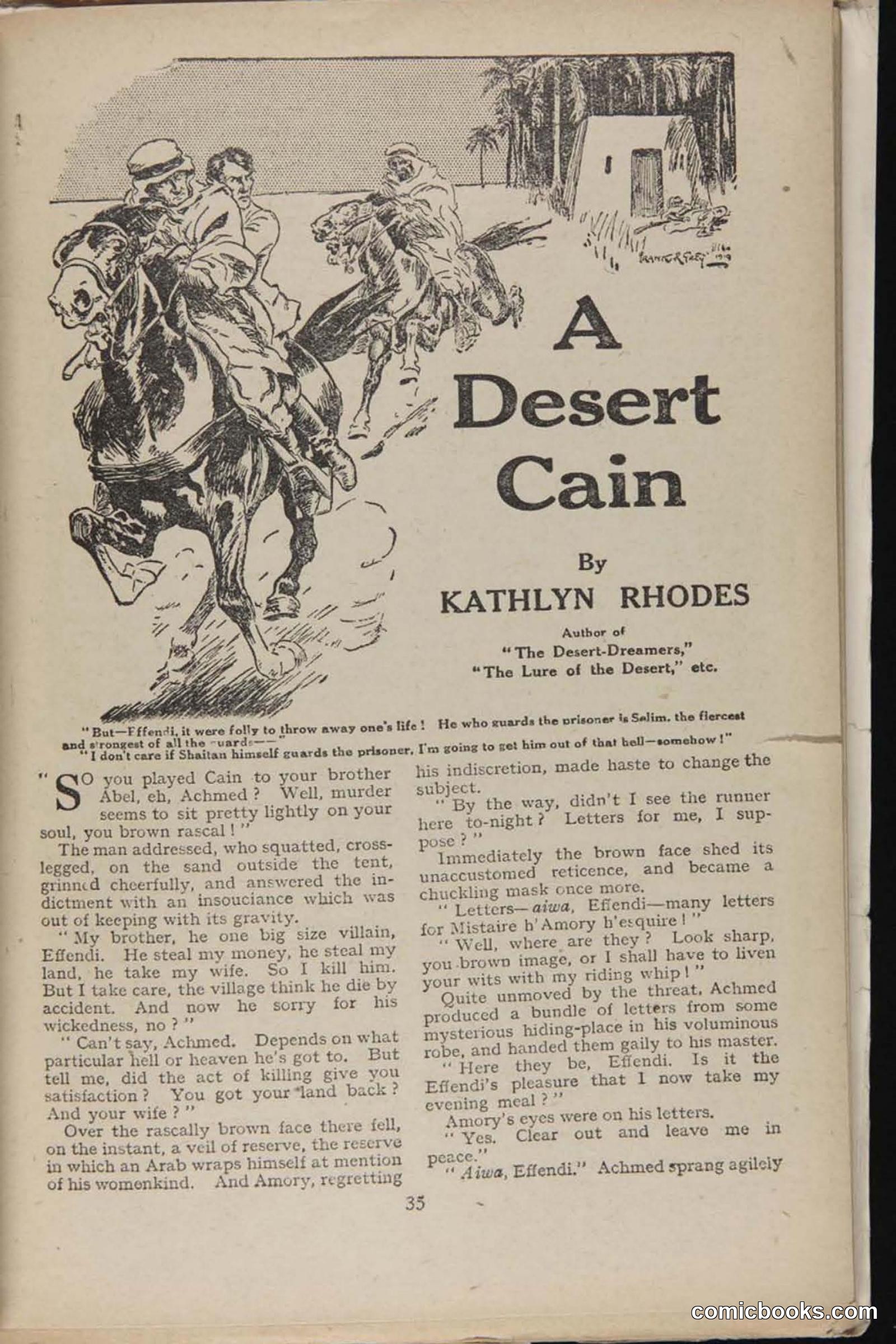 Hutchinsons Story Magazine, July 1919 — page 37 of 132