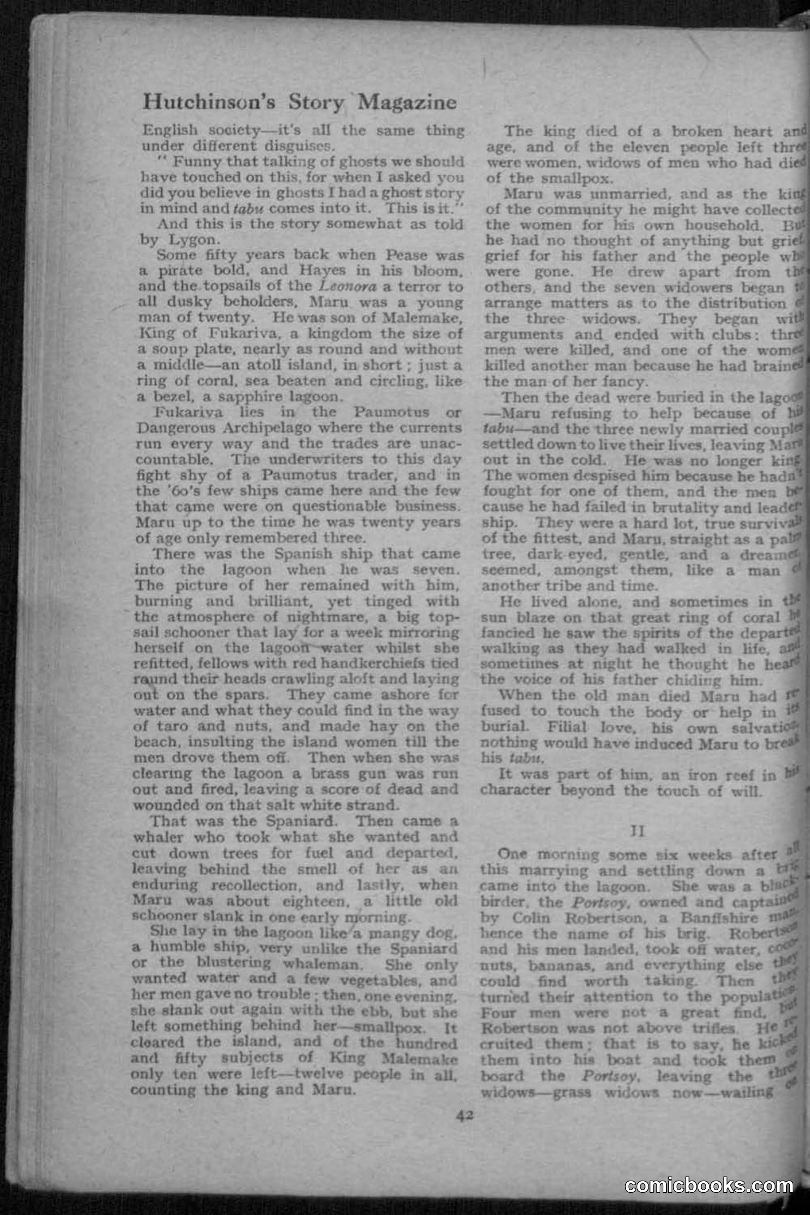 Hutchinsons Story Magazine, July 1919 — page 44 of 132