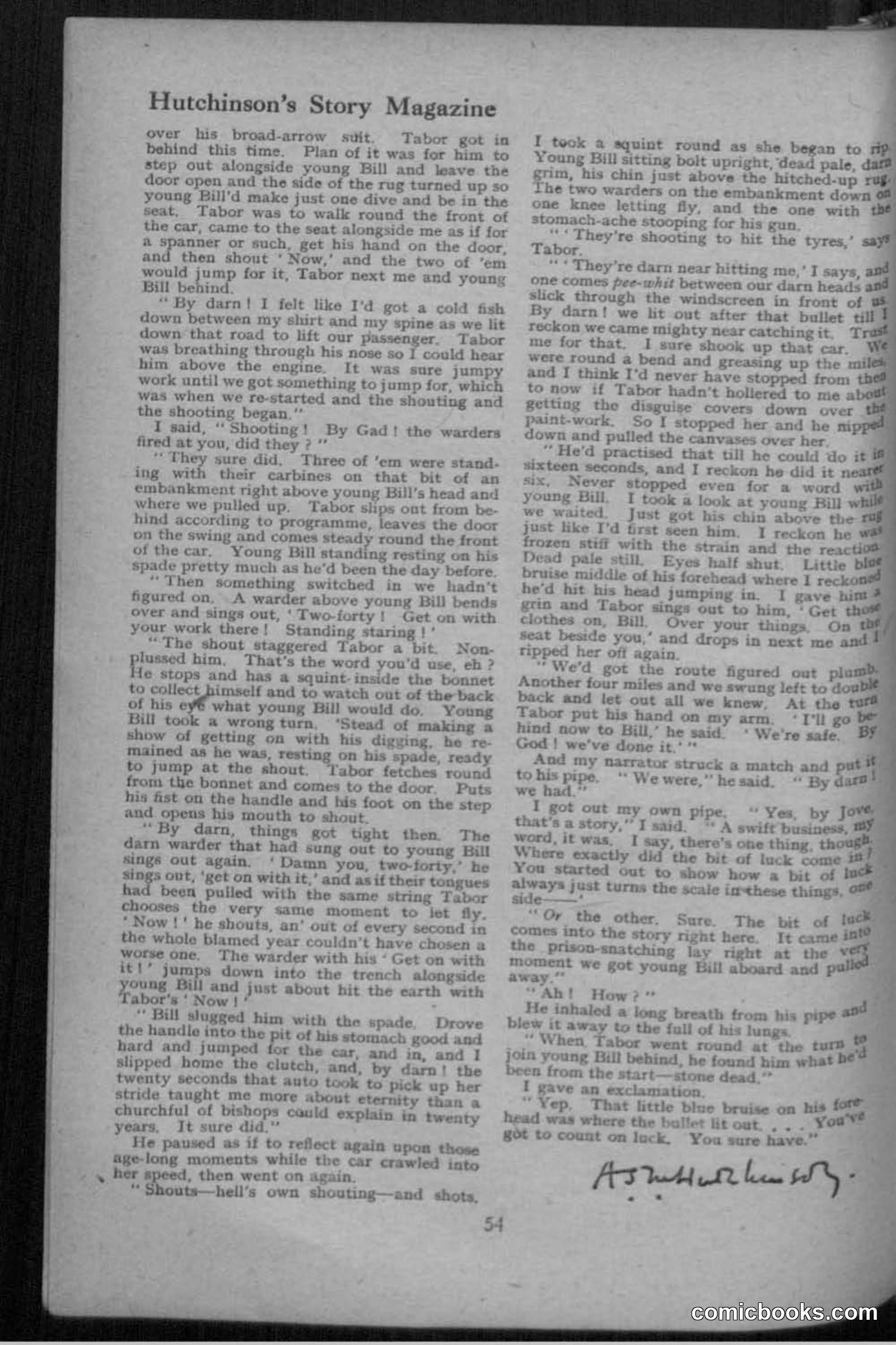 Hutchinsons Story Magazine, July 1919 — page 56 of 132