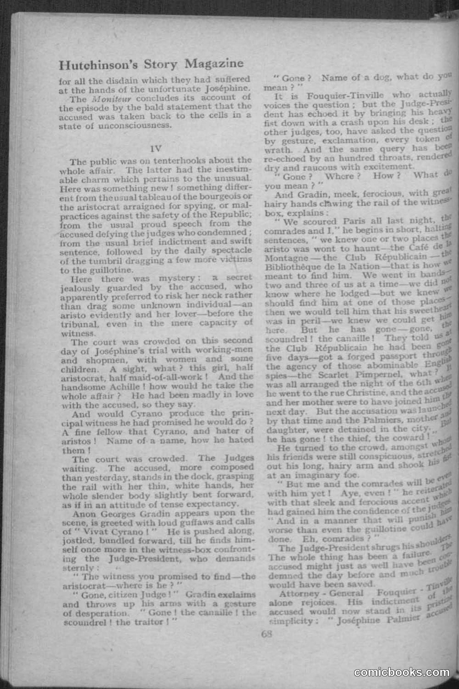 Hutchinsons Story Magazine, July 1919 — page 70 of 132