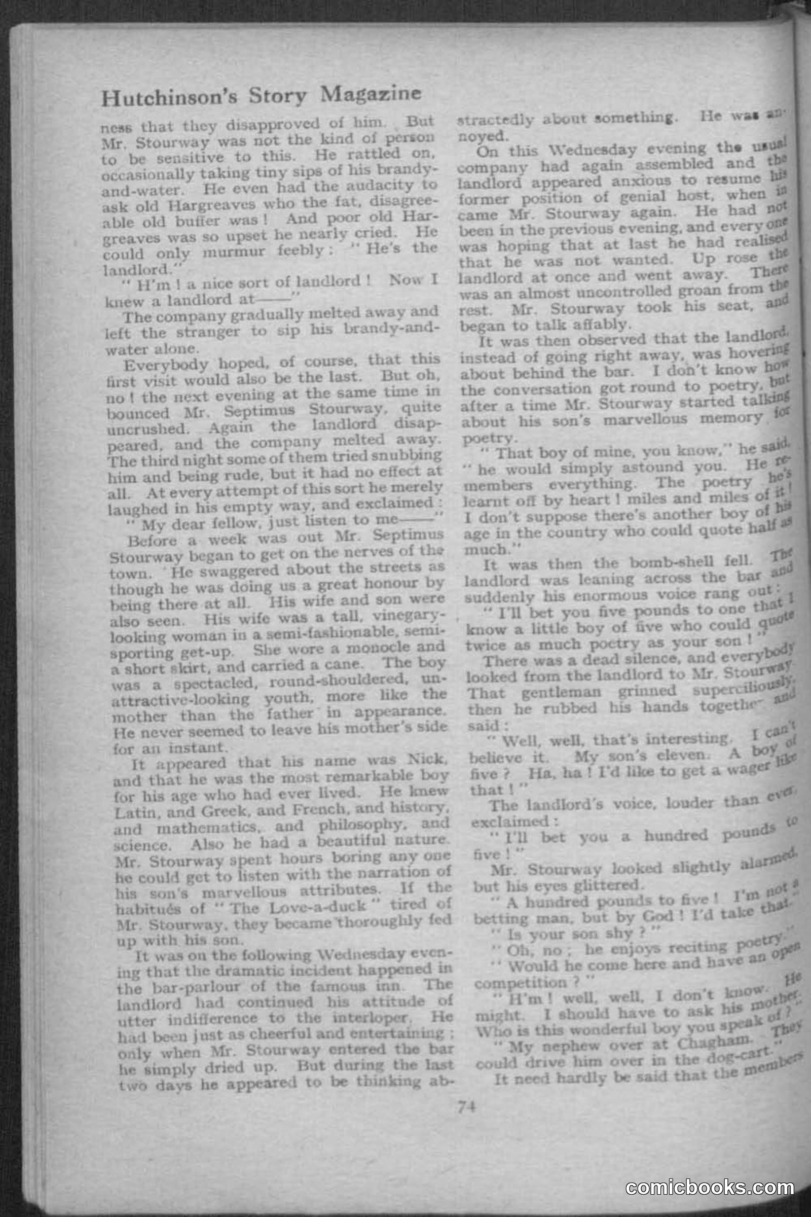 Hutchinsons Story Magazine, July 1919 — page 76 of 132