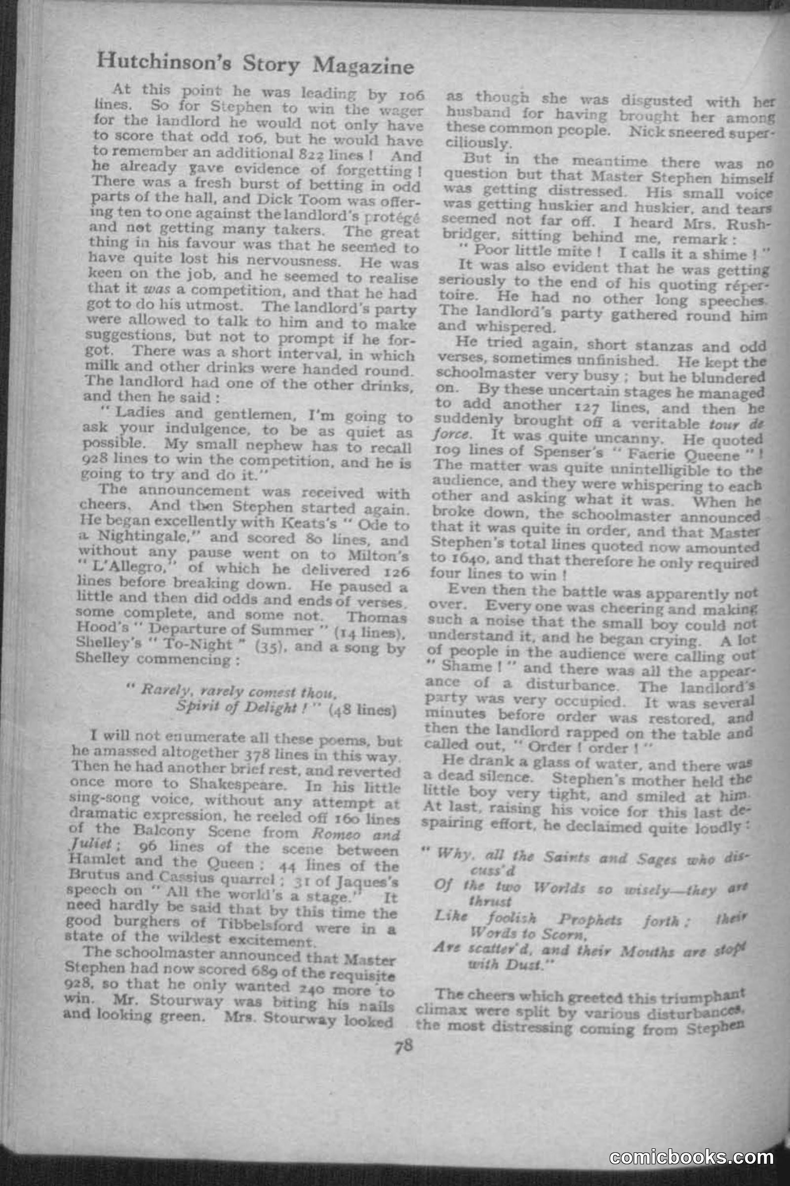 Hutchinsons Story Magazine, July 1919 — page 80 of 132
