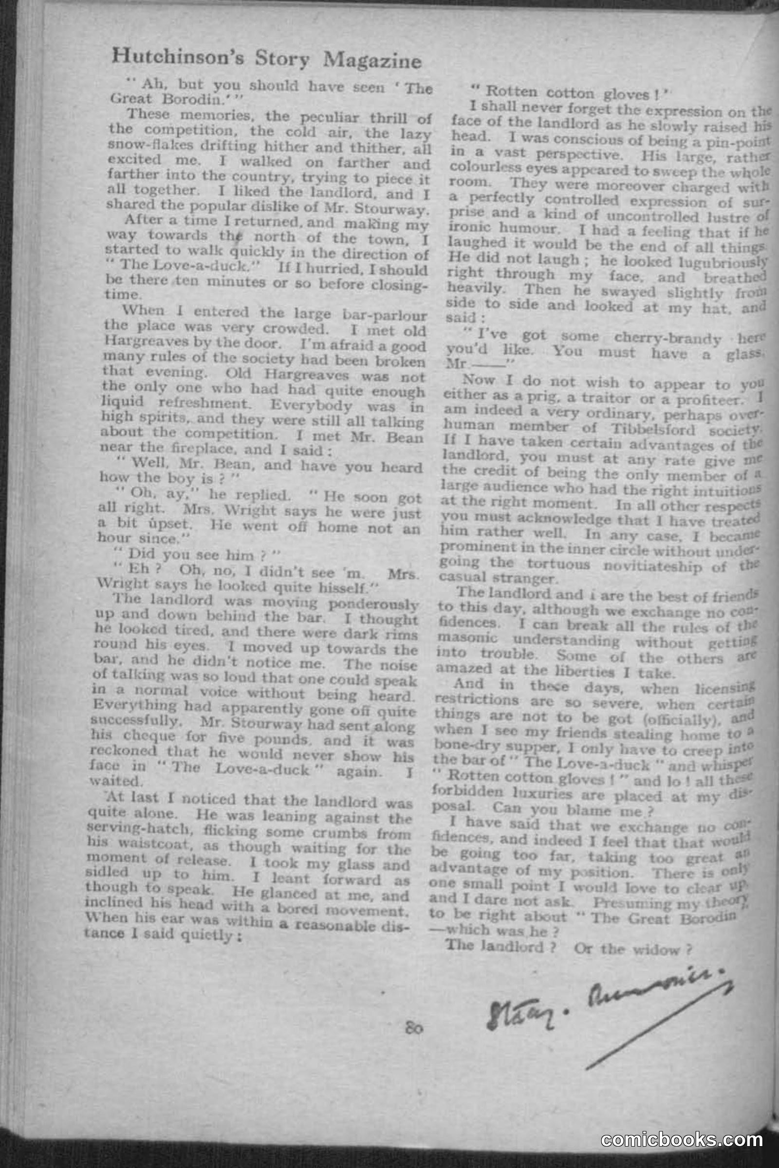 Hutchinsons Story Magazine, July 1919 — page 82 of 132