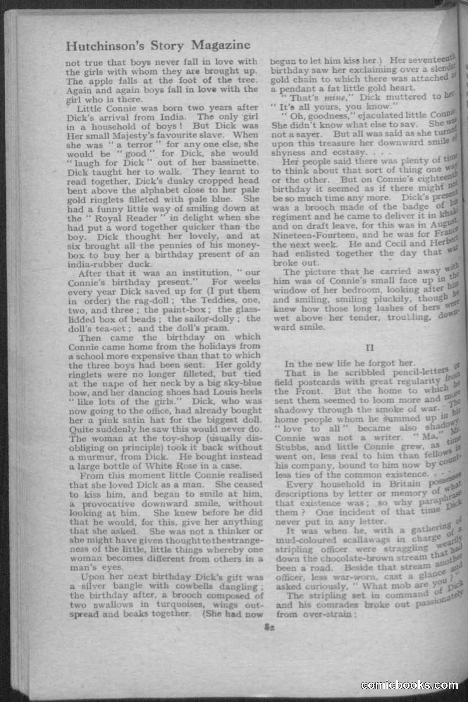 Hutchinsons Story Magazine, July 1919 — page 84 of 132