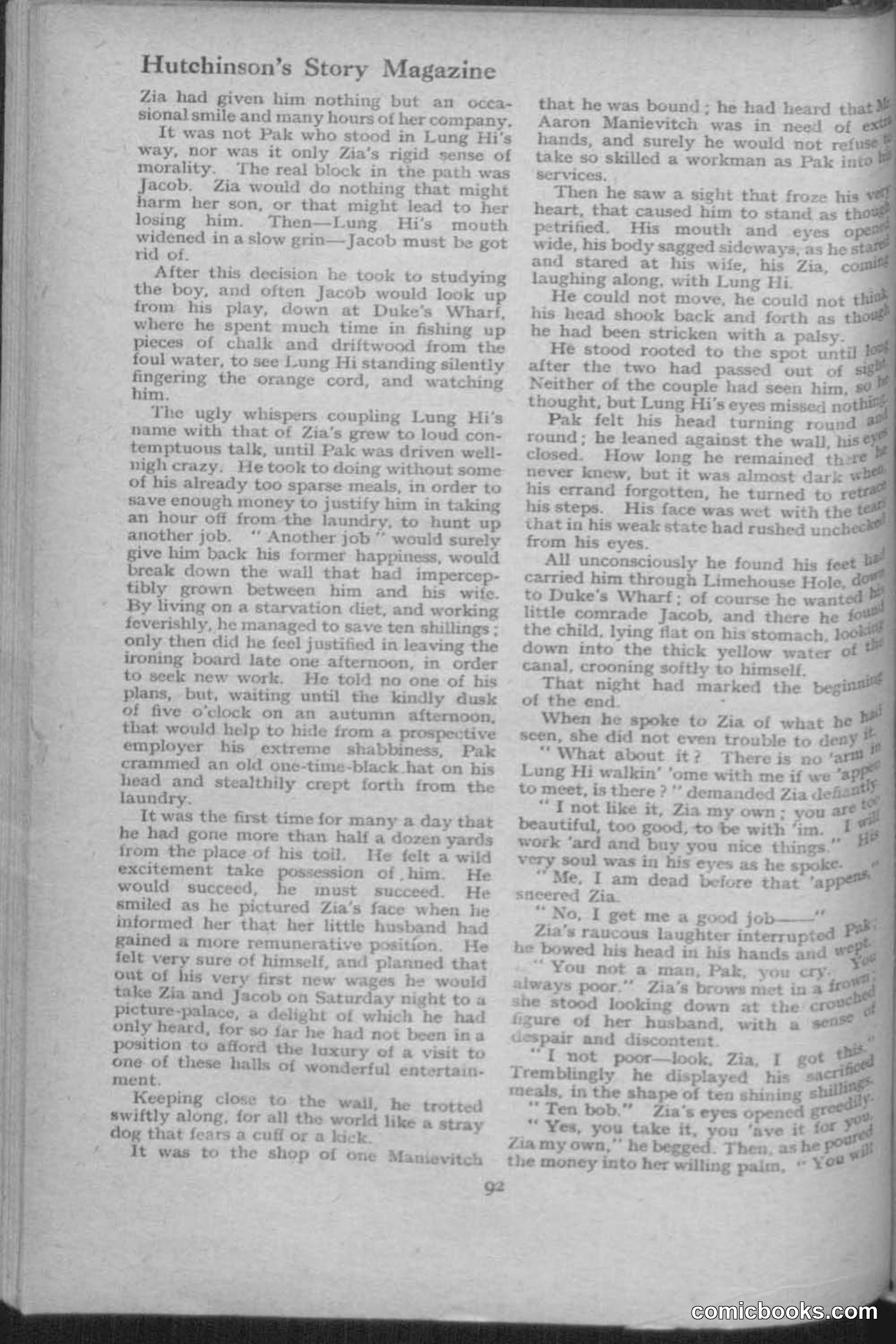 Hutchinsons Story Magazine, July 1919 — page 94 of 132