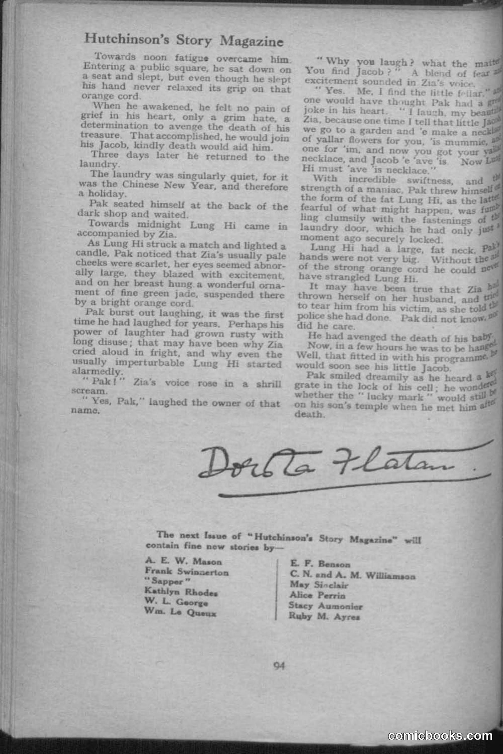 Hutchinsons Story Magazine, July 1919 — page 96 of 132