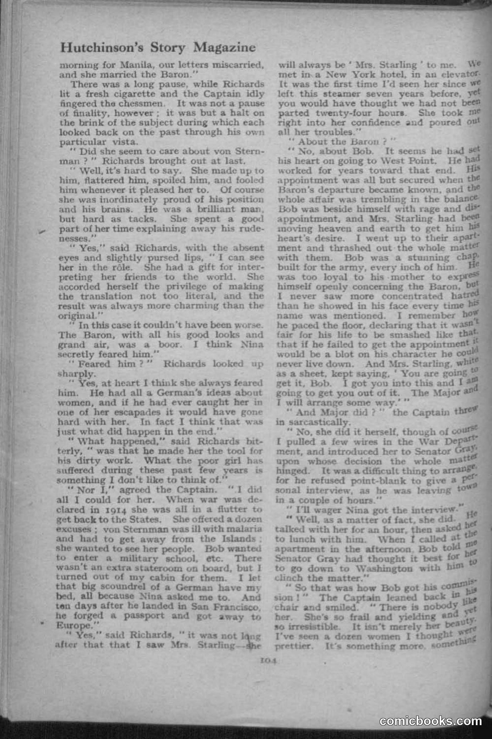 Hutchinsons Story Magazine, July 1919 — page 108 of 132