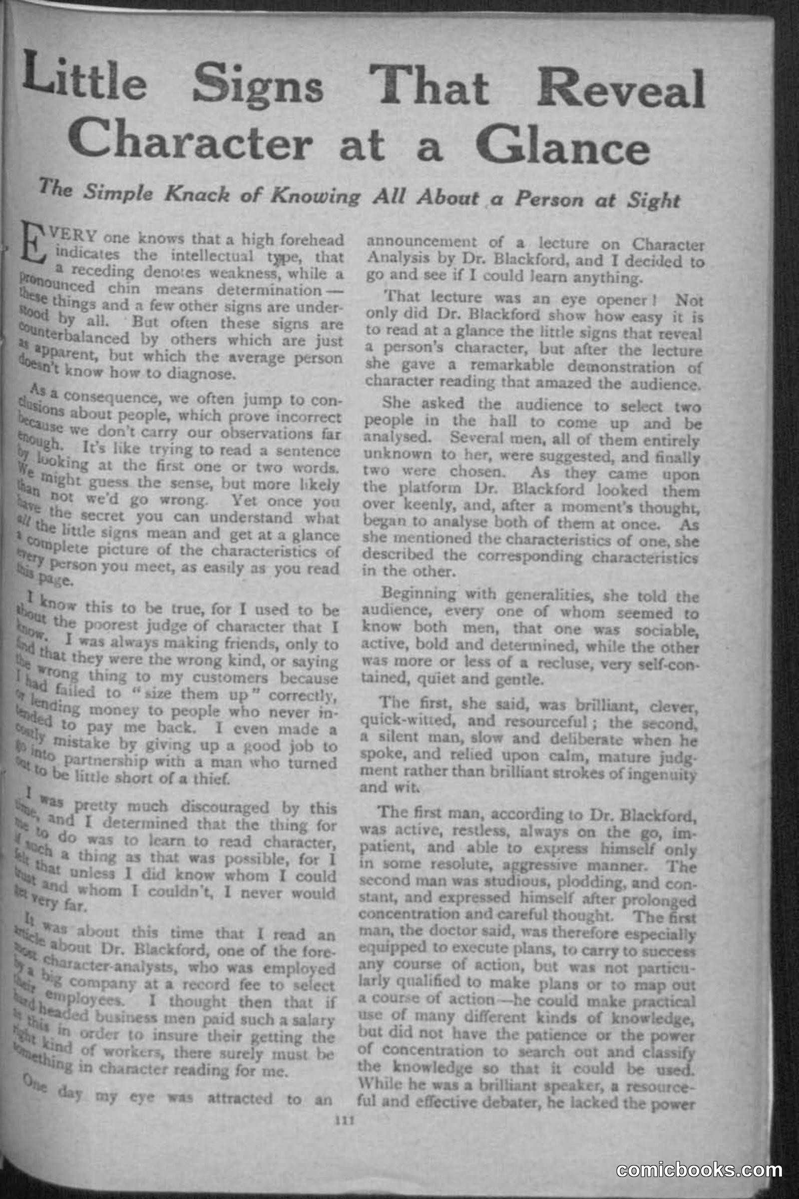 Hutchinsons Story Magazine, July 1919 — page 115 of 132