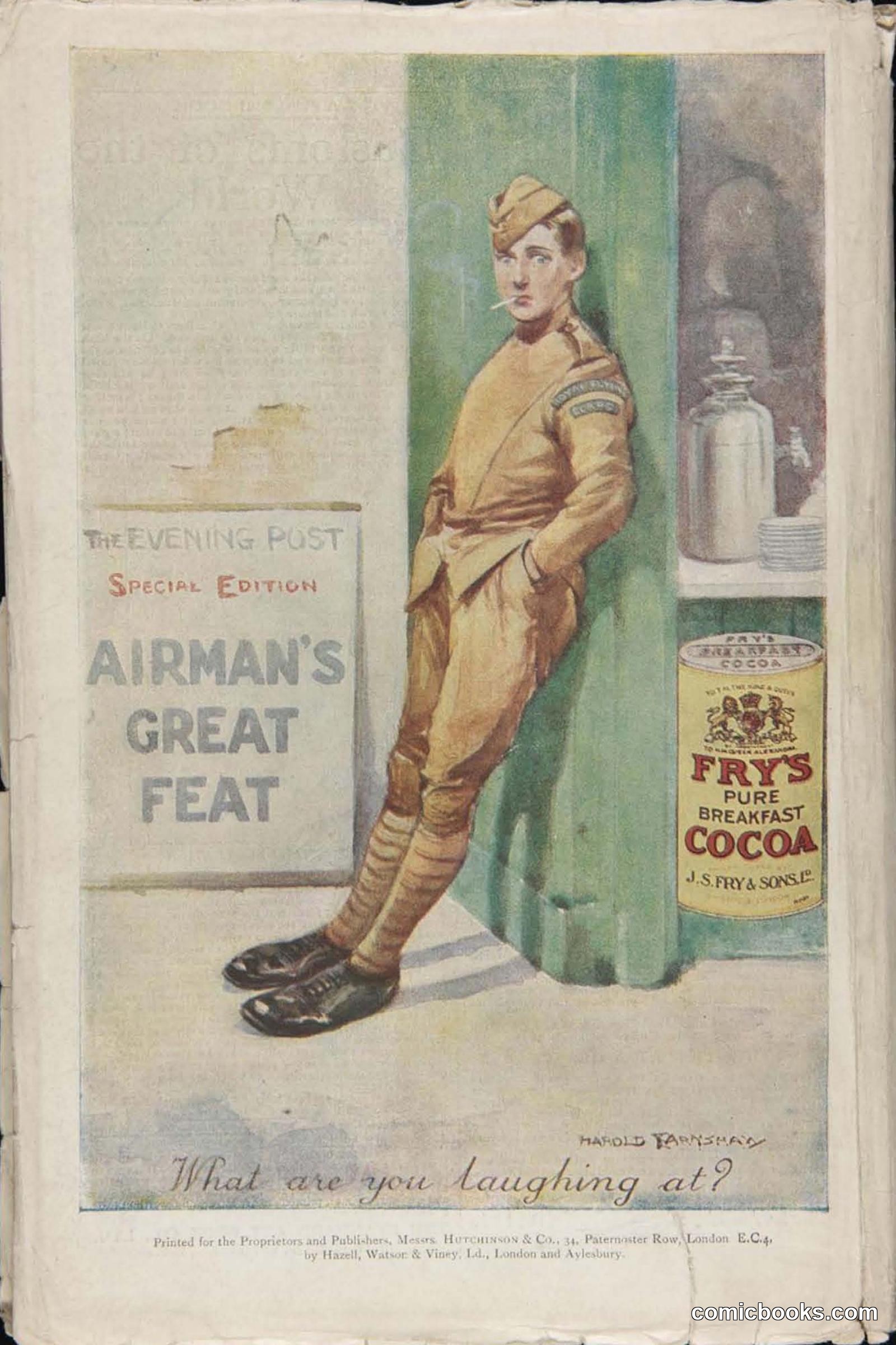 Hutchinsons Story Magazine, July 1919 — page 132 of 132