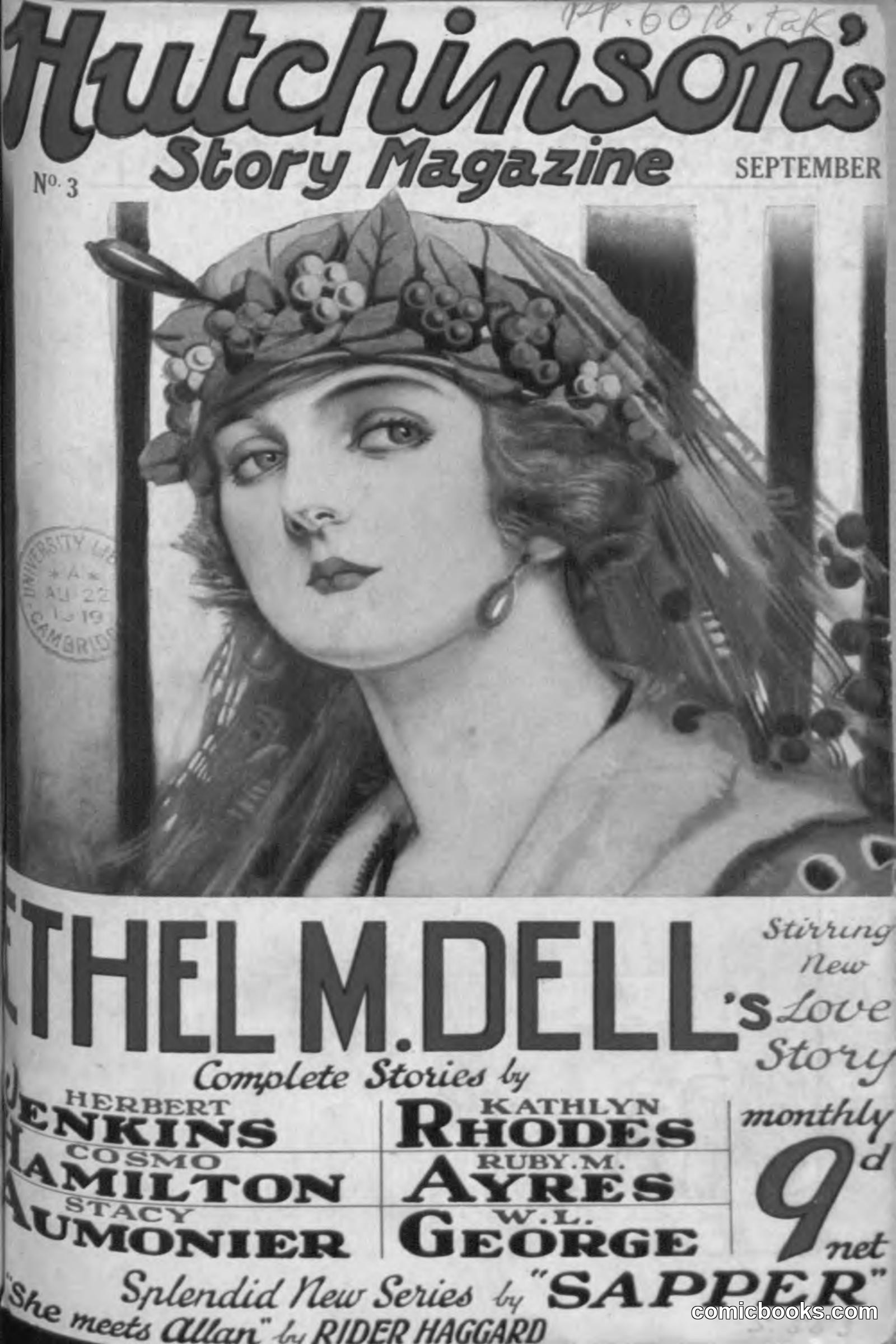 Hutchinsons Story Magazine, September 1919