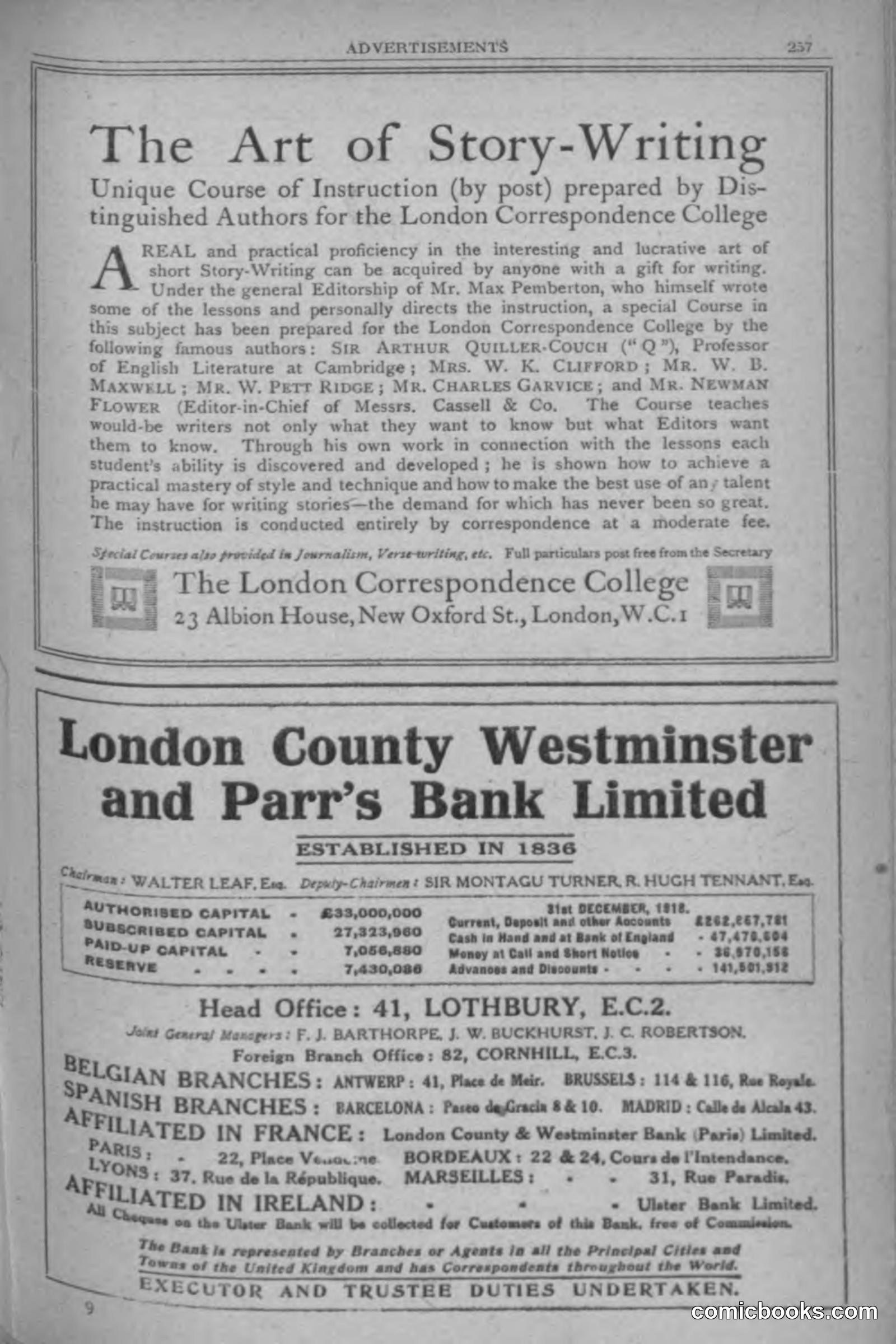 Hutchinsons Story Magazine, September 1919 — page 3 of 132