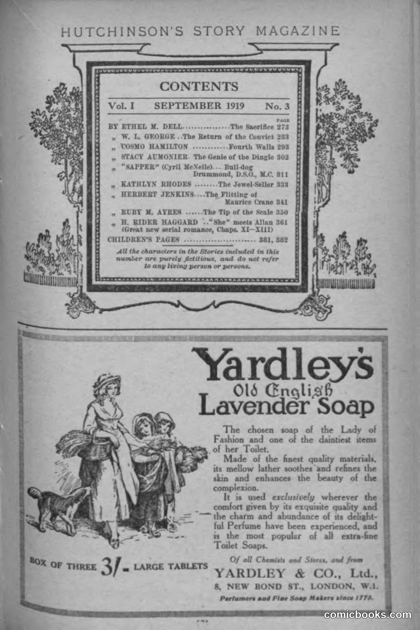 Hutchinsons Story Magazine, September 1919 — page 17 of 132