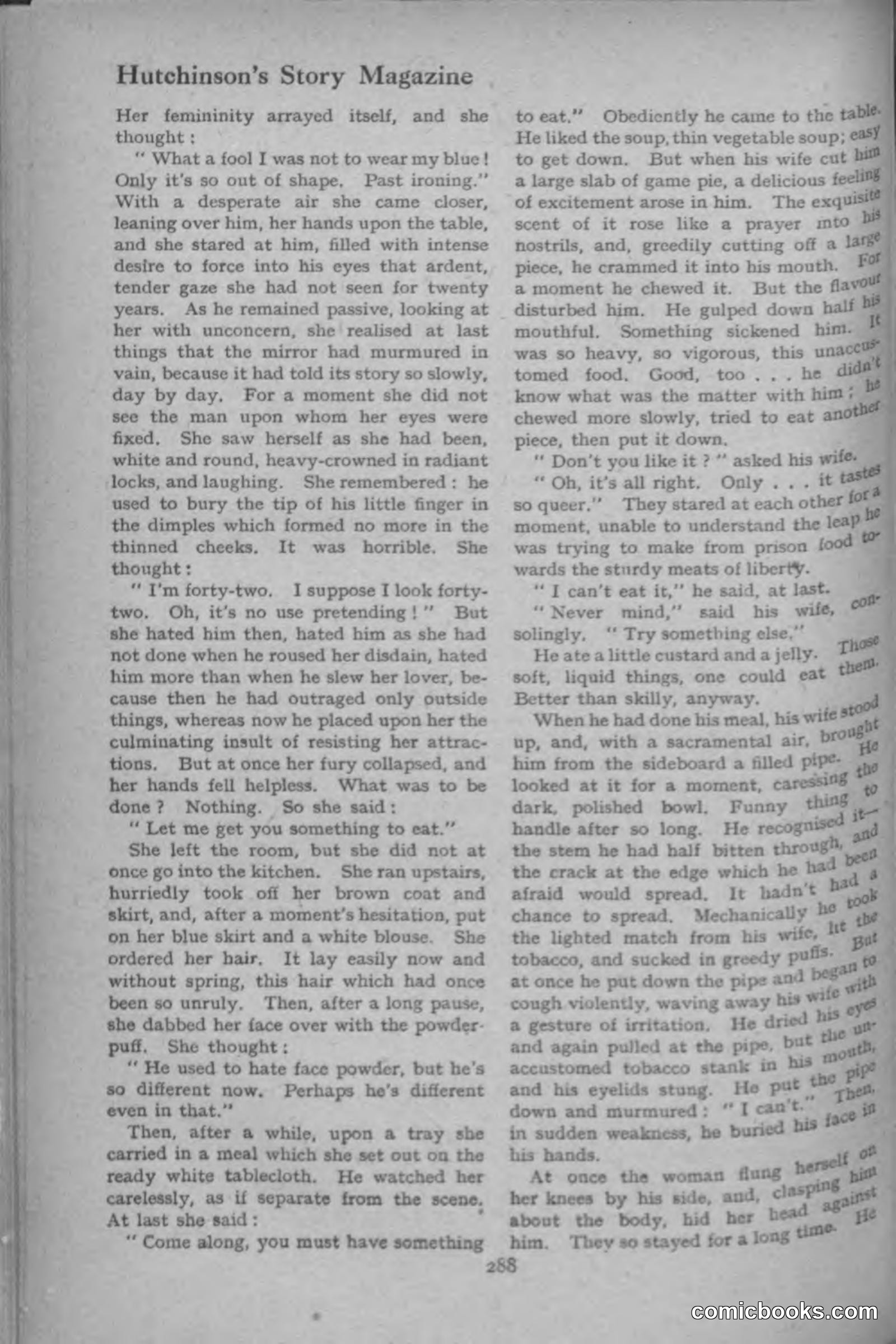 Hutchinsons Story Magazine, September 1919 — page 34 of 132