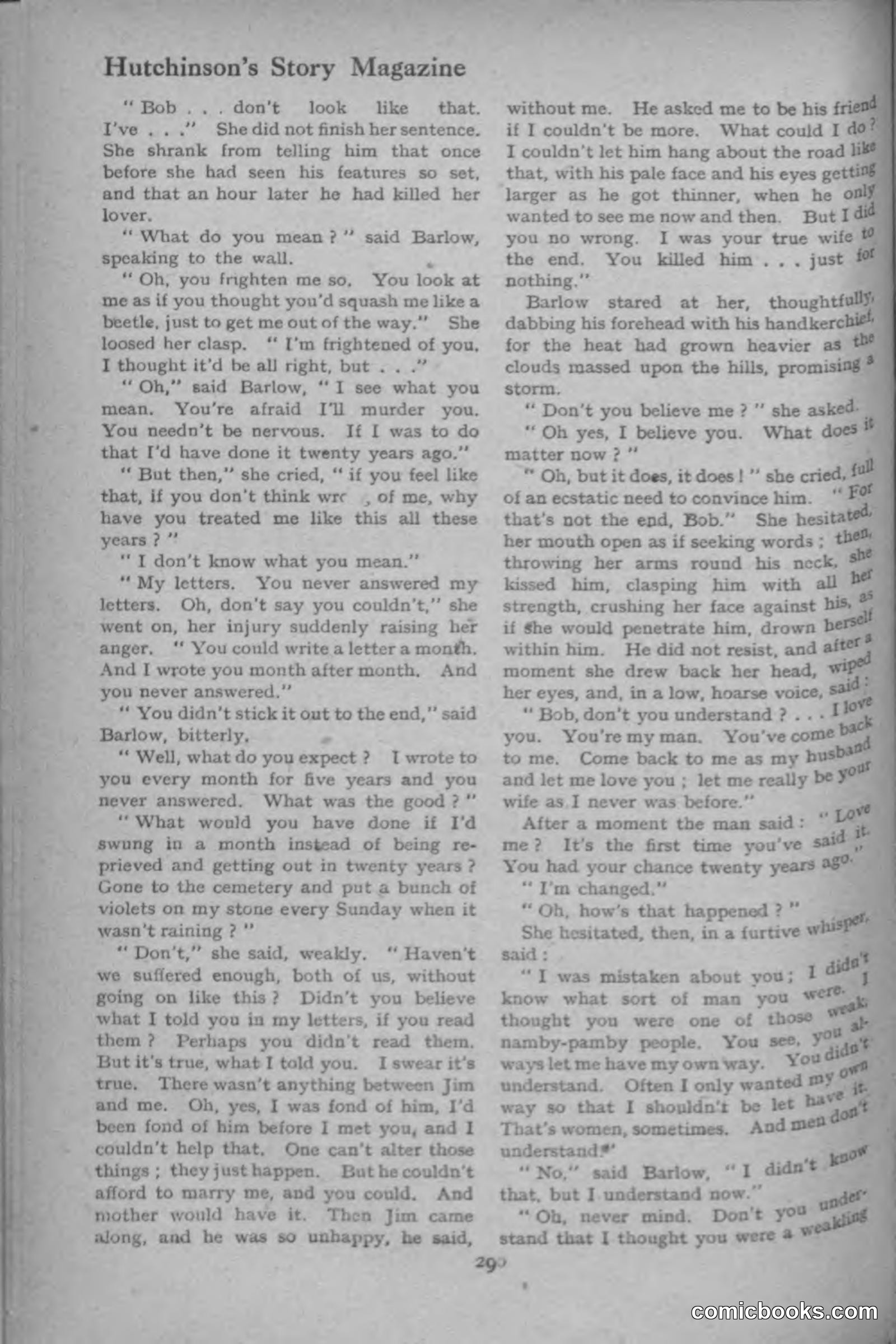 Hutchinsons Story Magazine, September 1919 — page 36 of 132